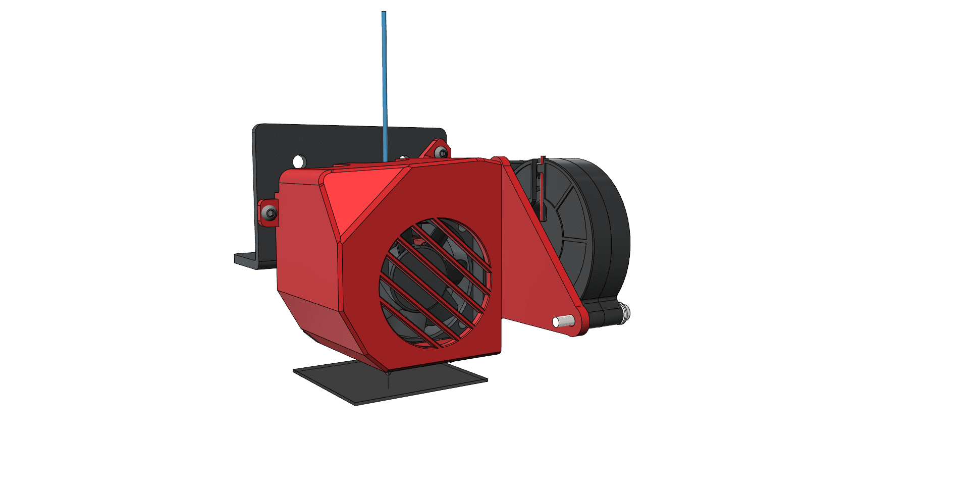 Blower fan replacement for the CR-10 Smart 3d model