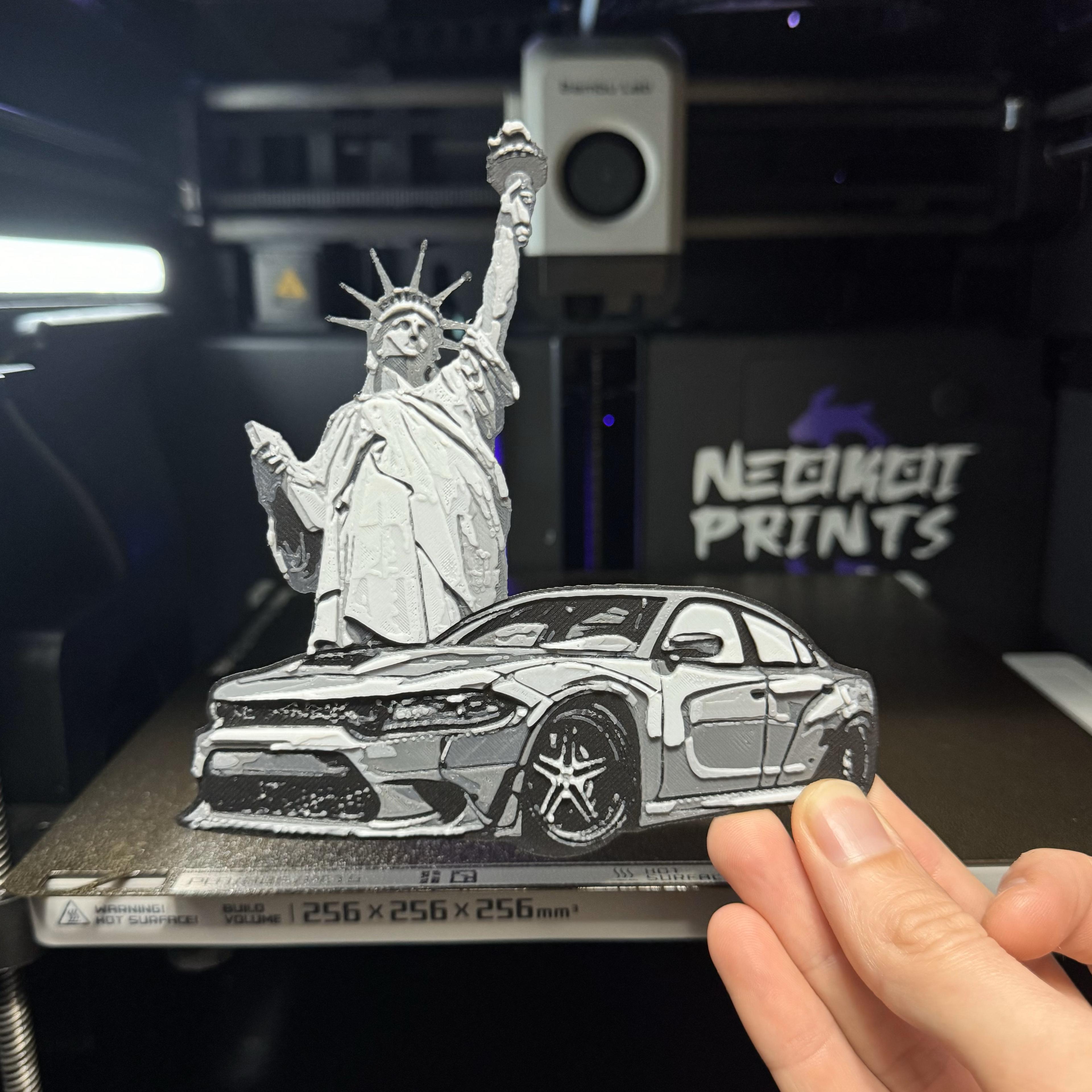 Monochrome Charger Magnet 3d model