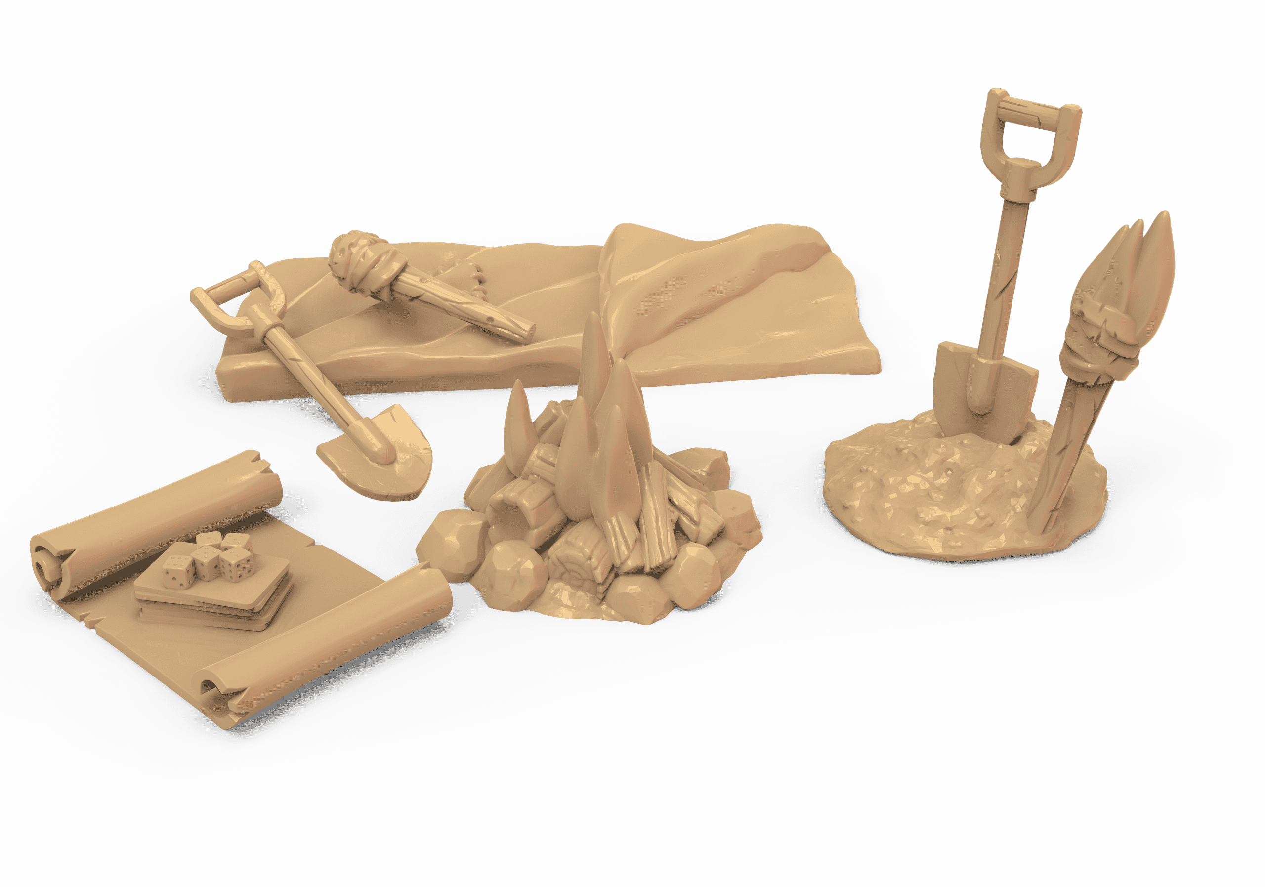 Adventurer's Pack 3d model