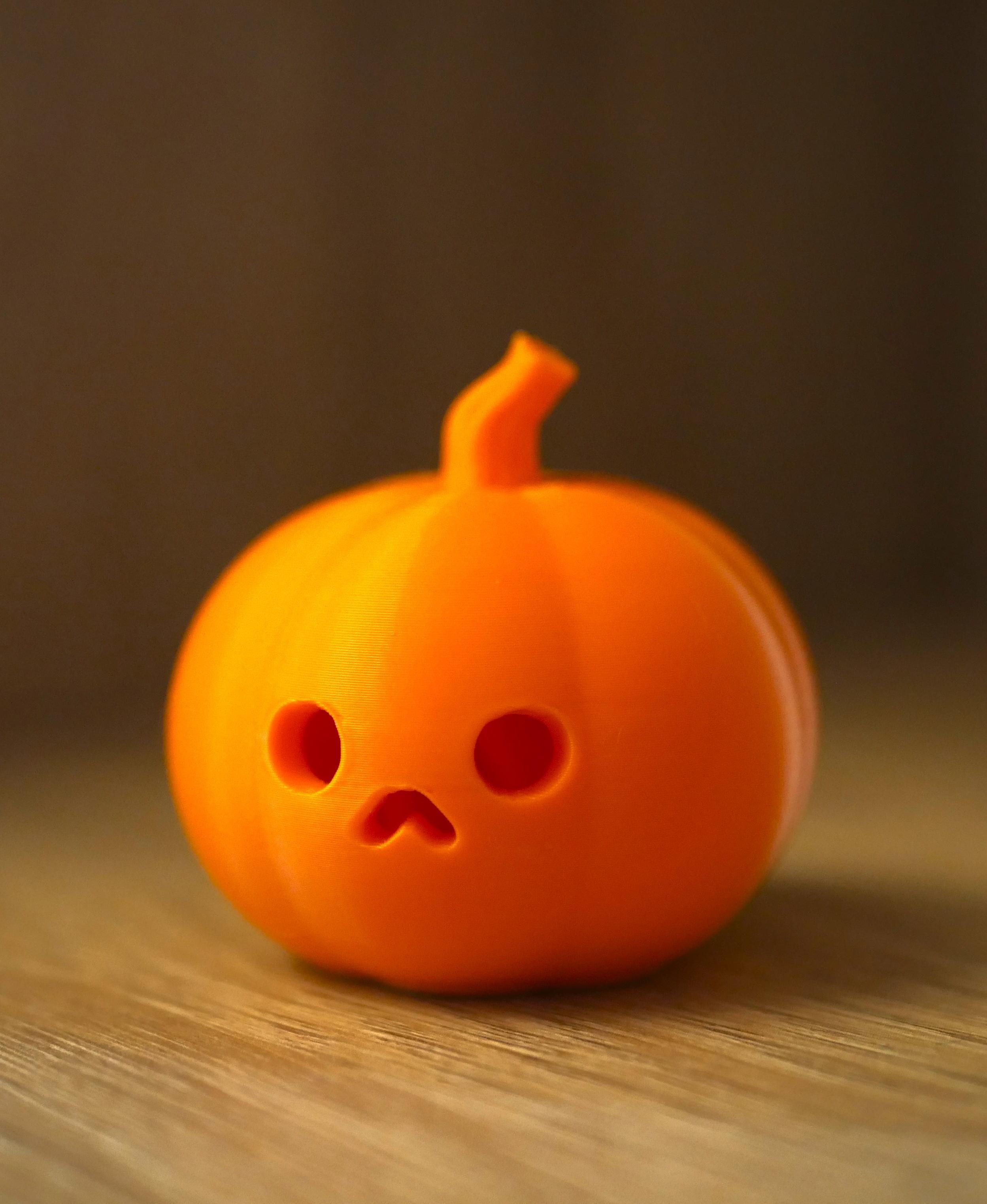 Cute Simple Halloween Pumpkin 3d model