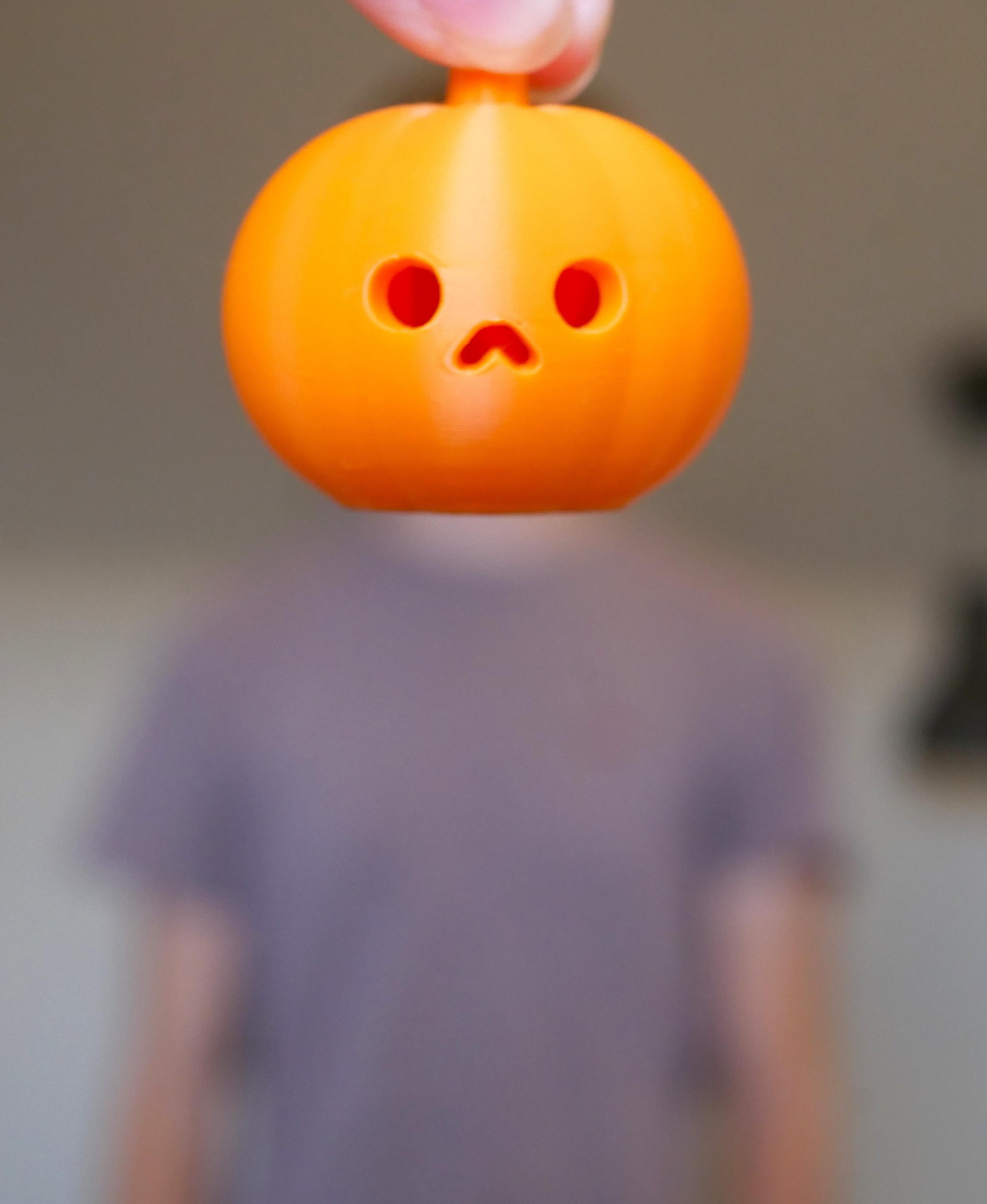 Cute Simple Halloween Pumpkin 3d model