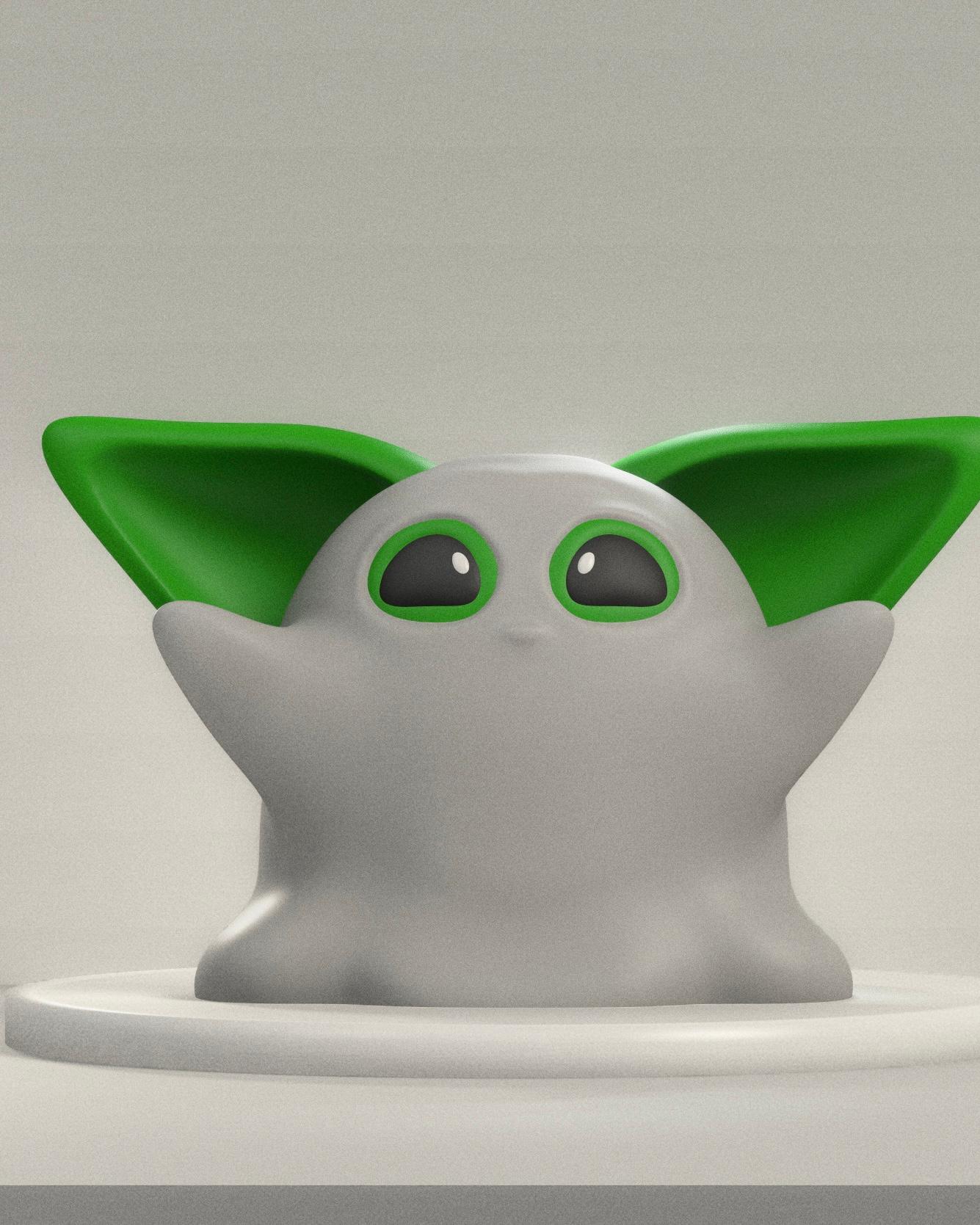 Ghost Grogu 3d model