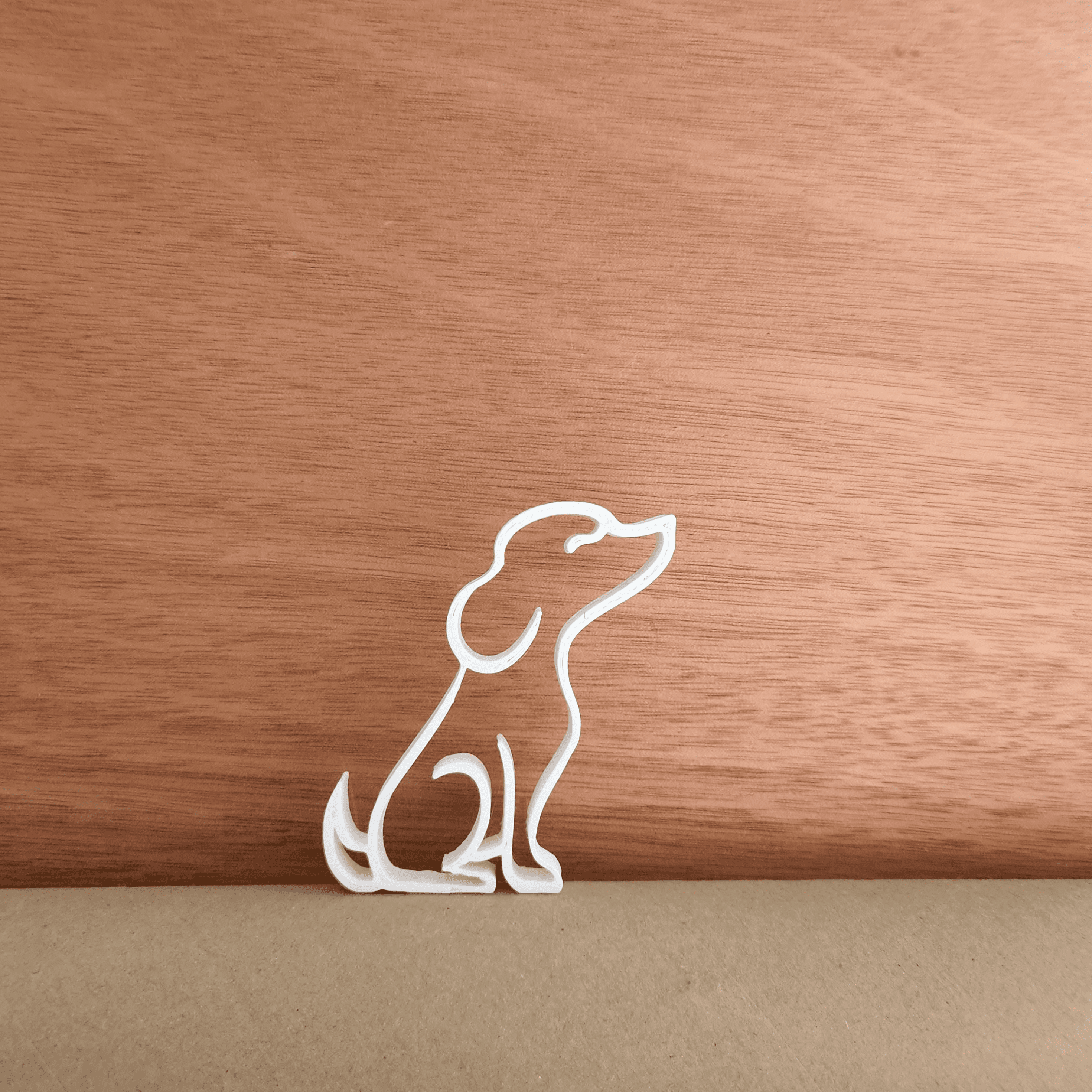 Dog Keychain 3d model