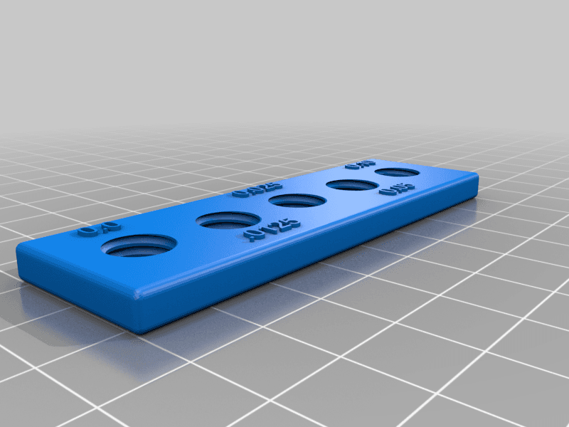 Screw Tolerance Test Kit + STEP FILE 3d model