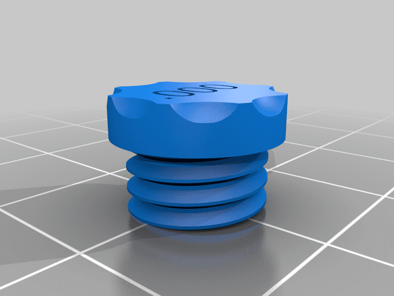 Screw Tolerance Test Kit + STEP FILE 3d model