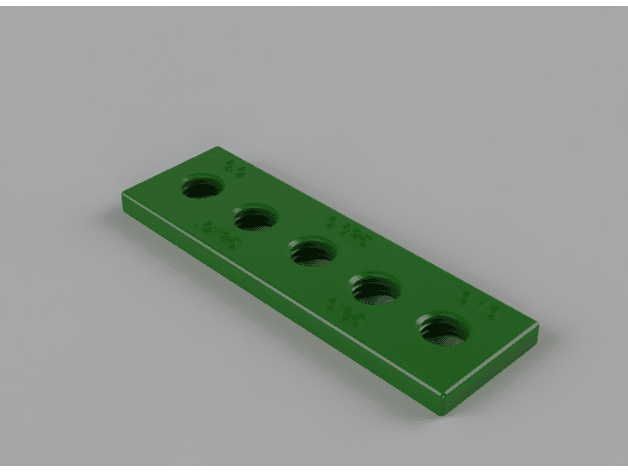 Screw Tolerance Test Kit + STEP FILE 3d model