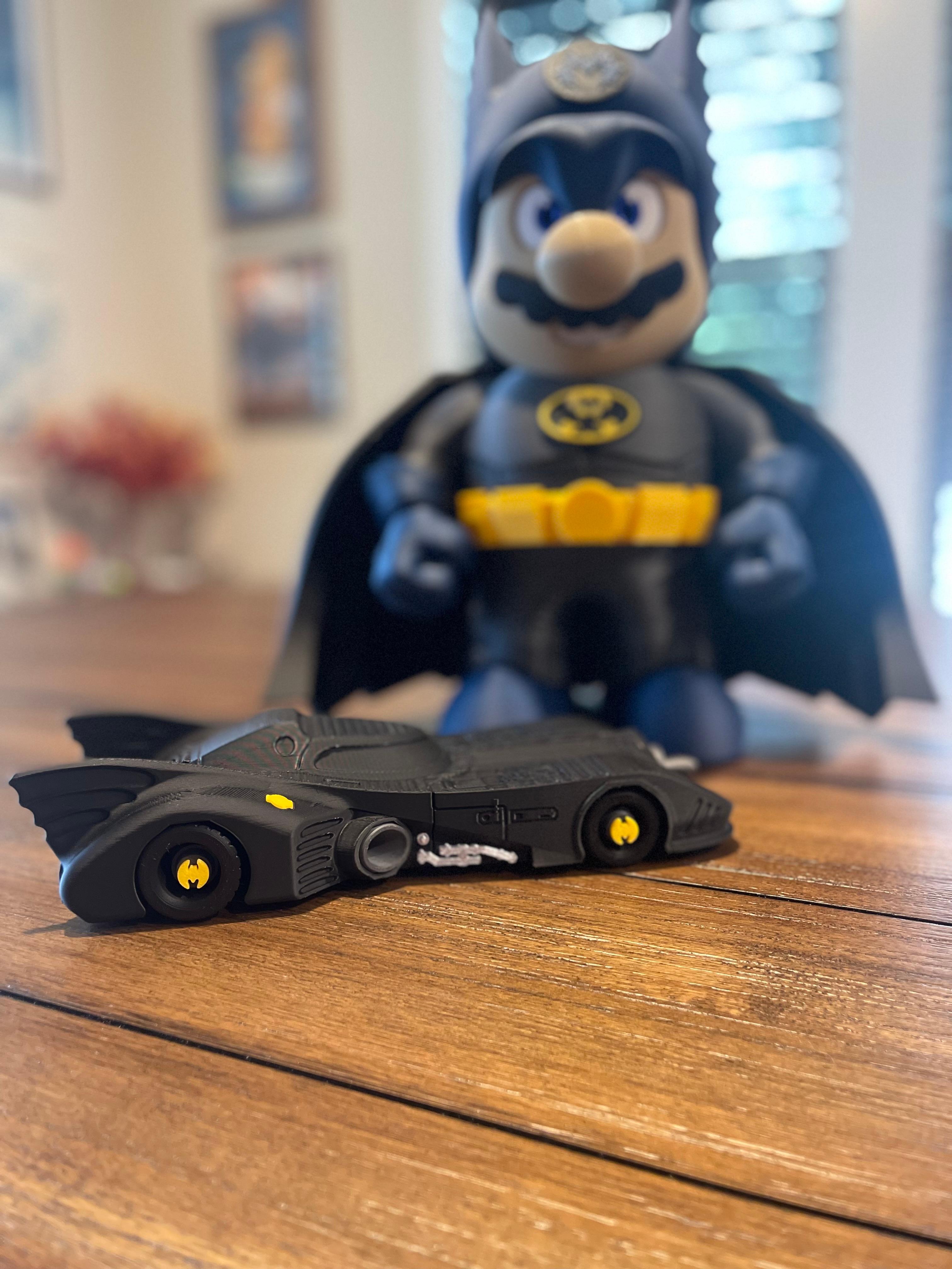 1989 Batmobile Kit (No Support, No AMS, No Glue) 3d model