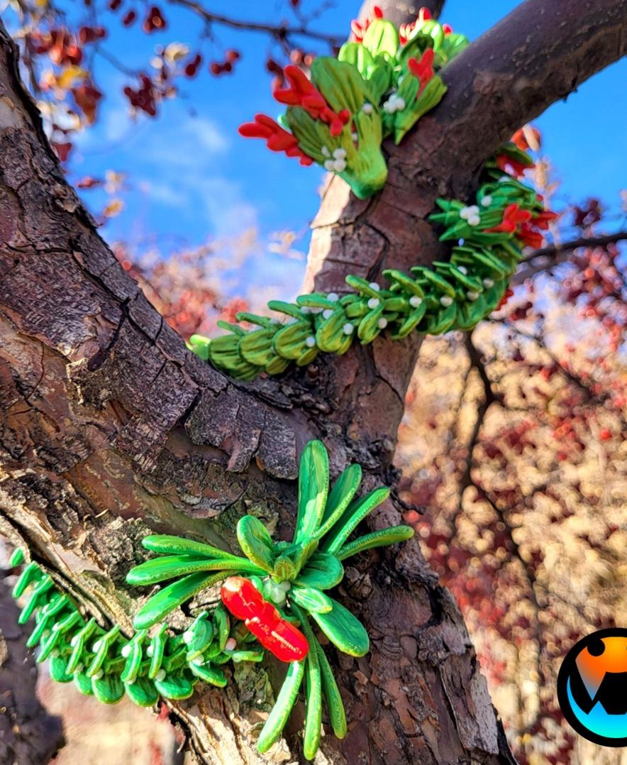 Mistletoe Dragon 3d model