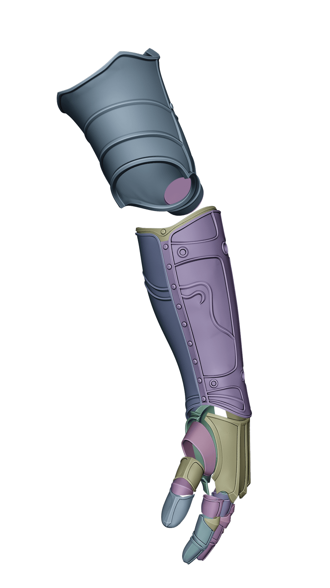 MECHANICAL ARM LIES OF P 3d model