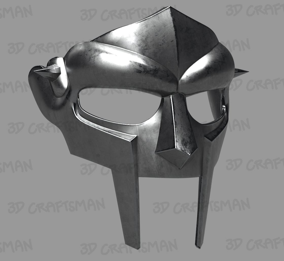 MF Doom mask 3d model