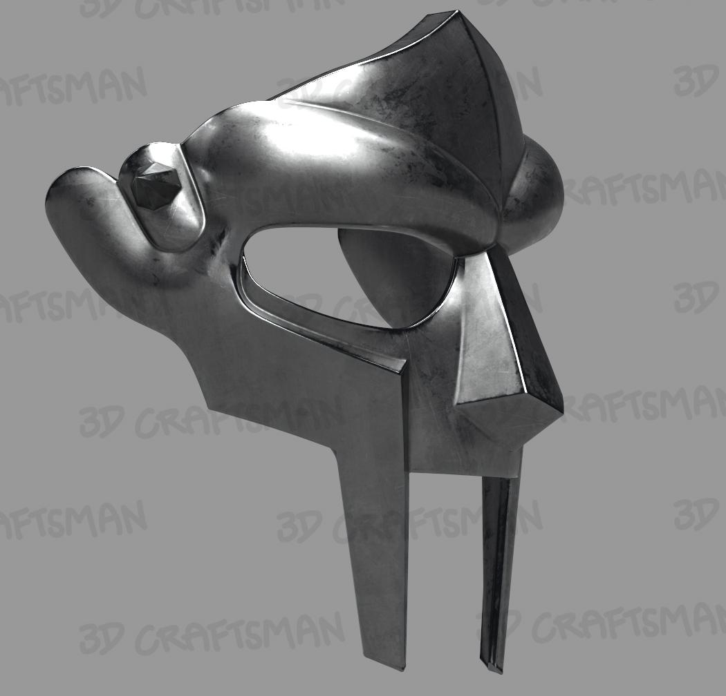 MF Doom mask 3d model