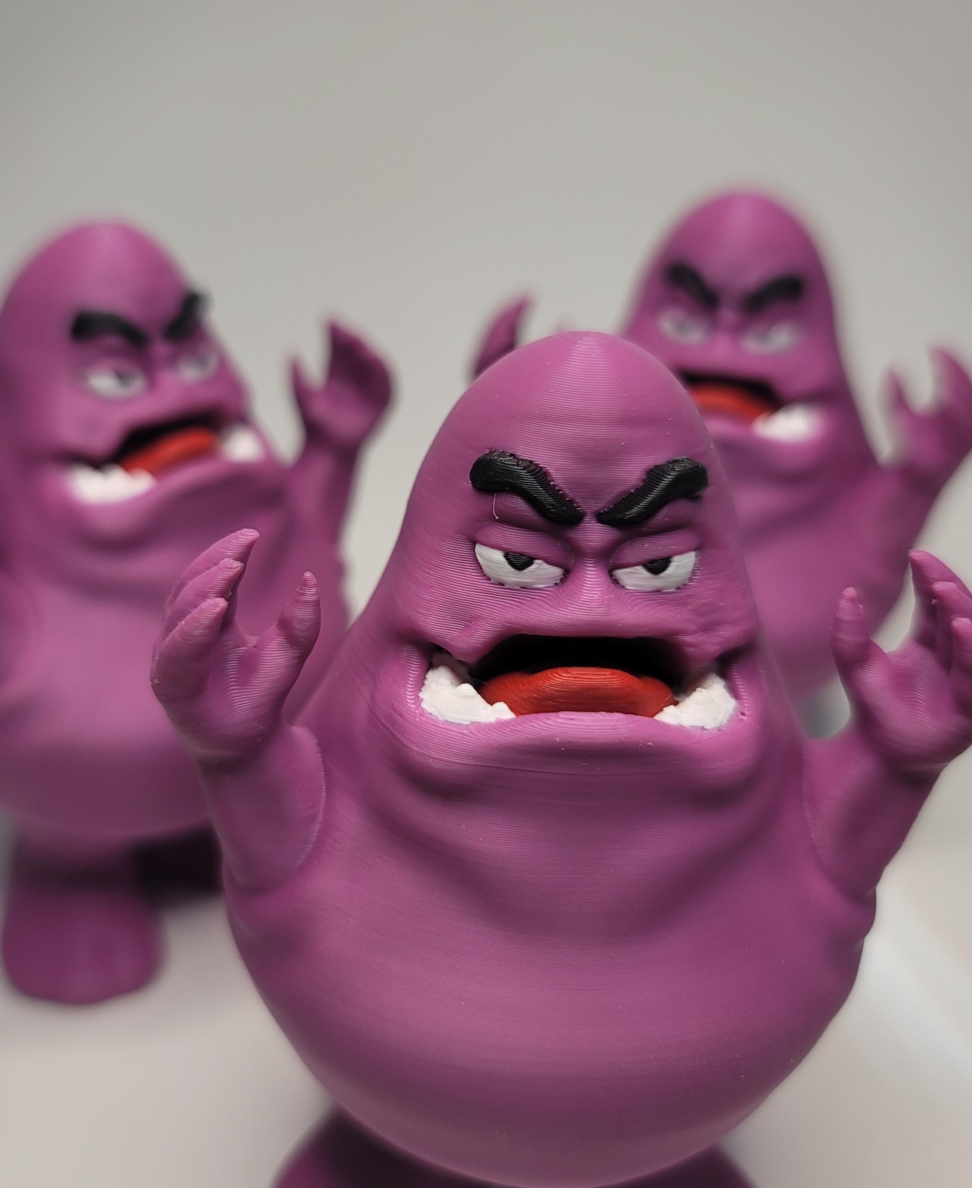 Evil Grimace 3d model