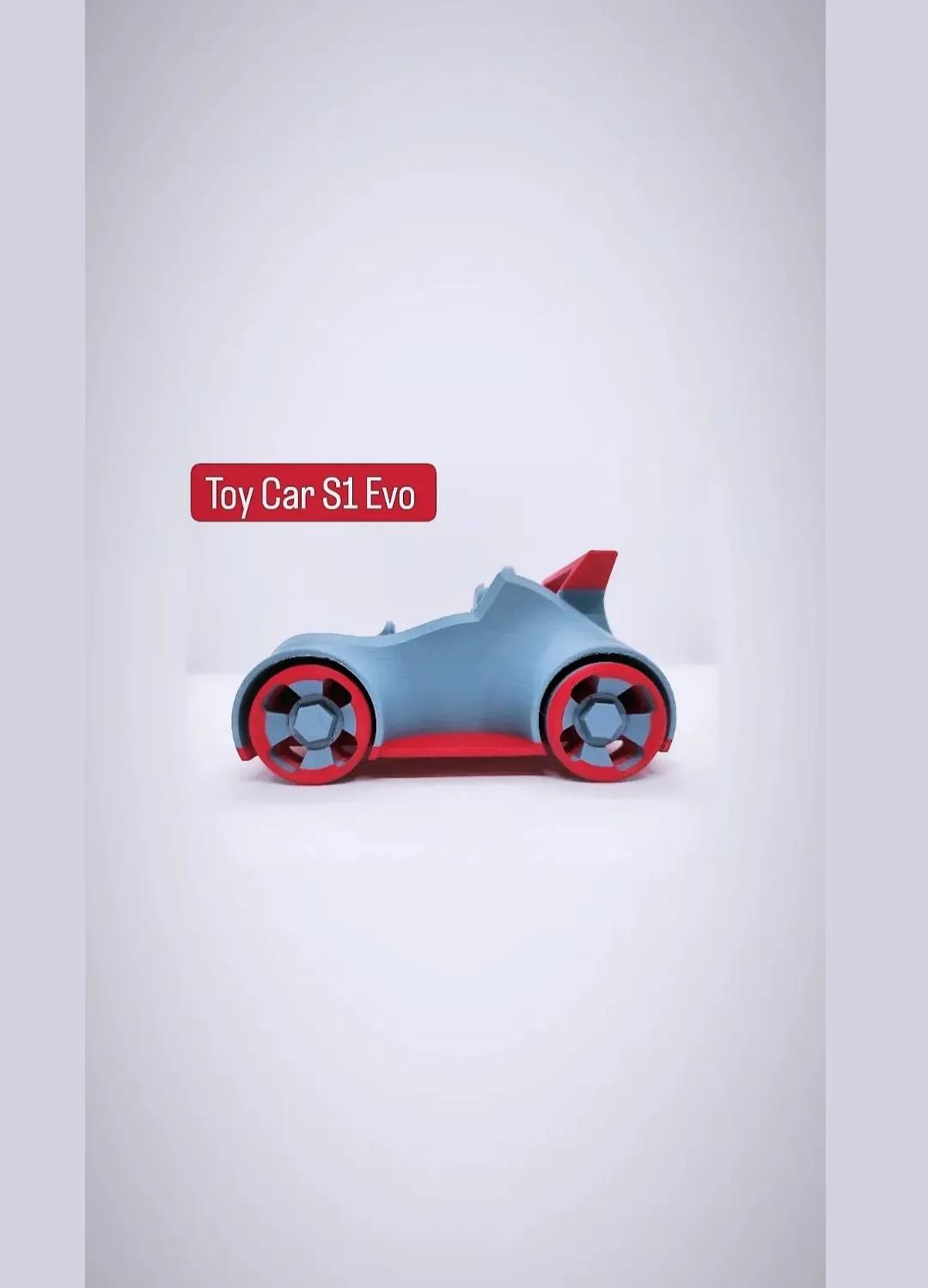 TOY CAR S1 EVO 3d model