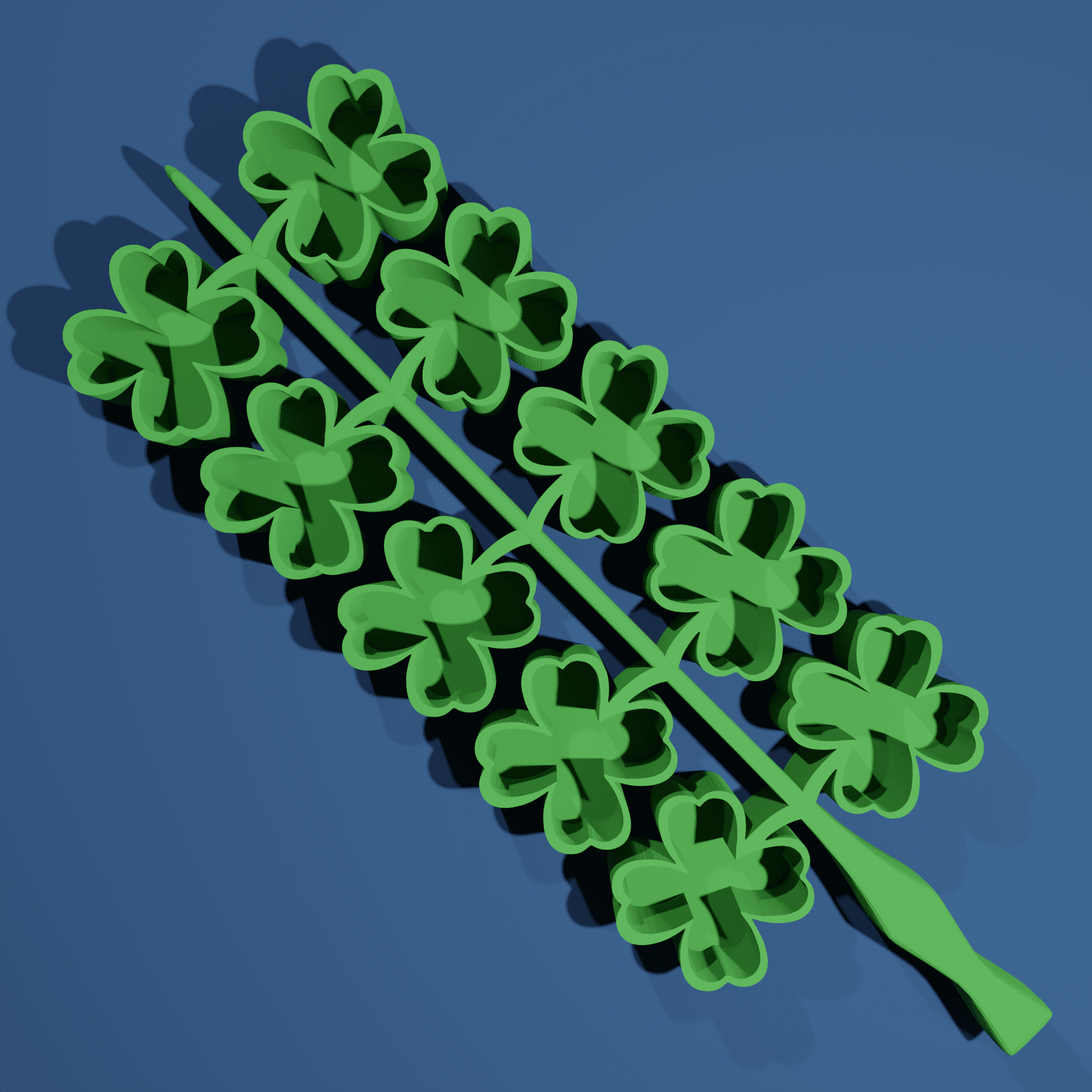 Remix of Four Leaf Clover #StPatricksRemix 3d model