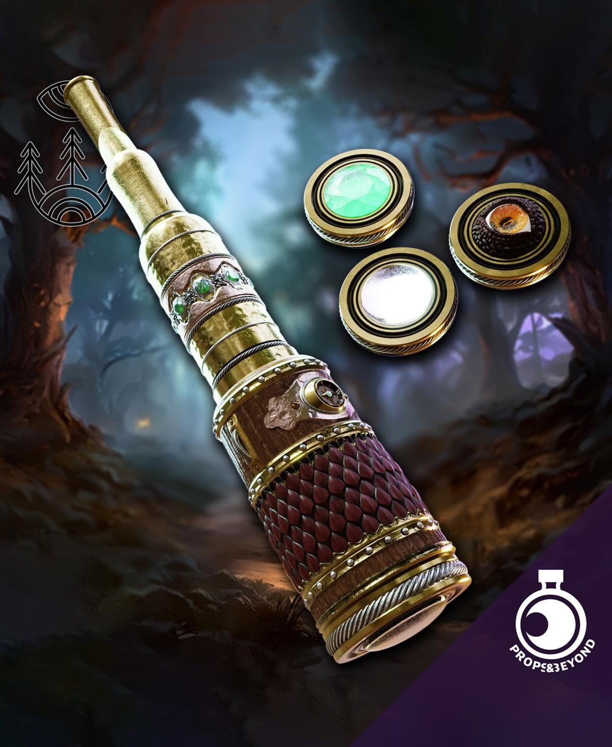 Dragon’s Eye Spyglass 3d model