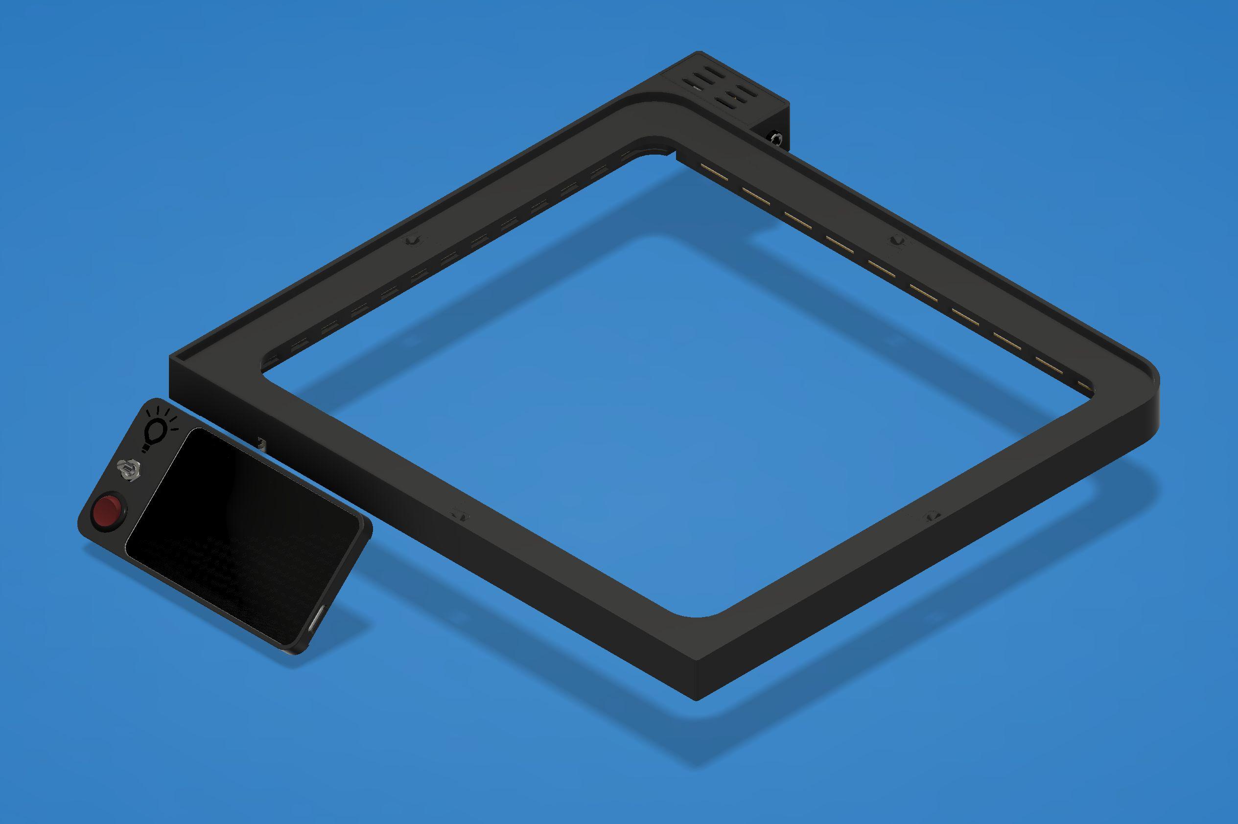 X1C Adjustable Lighting Unit Riser 3d model