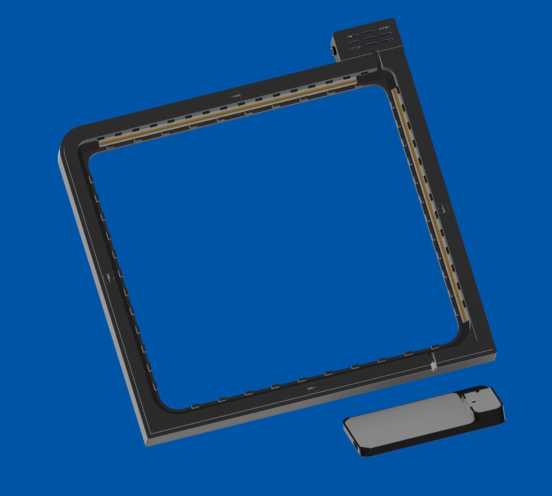 X1C Adjustable Lighting Unit Riser 3d model