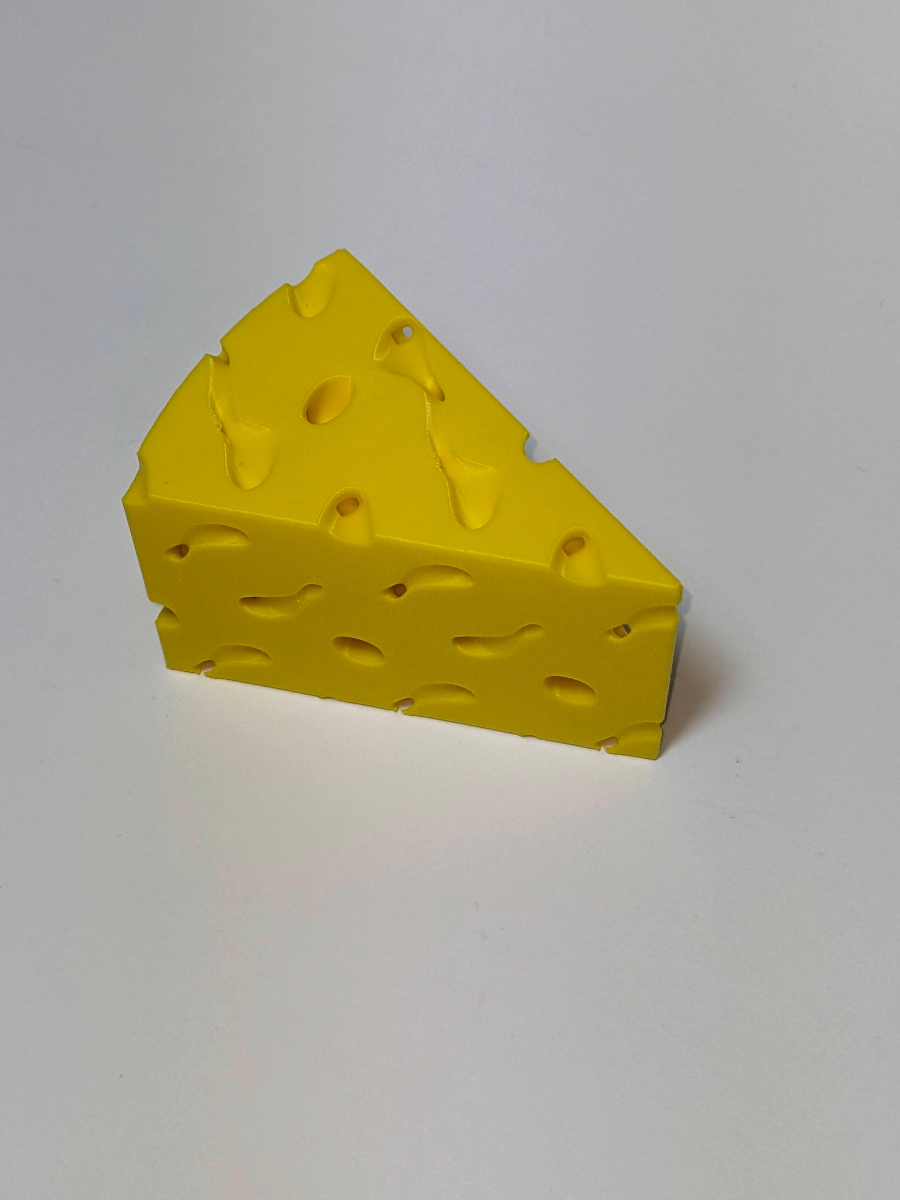 Holey Cheese 3d model