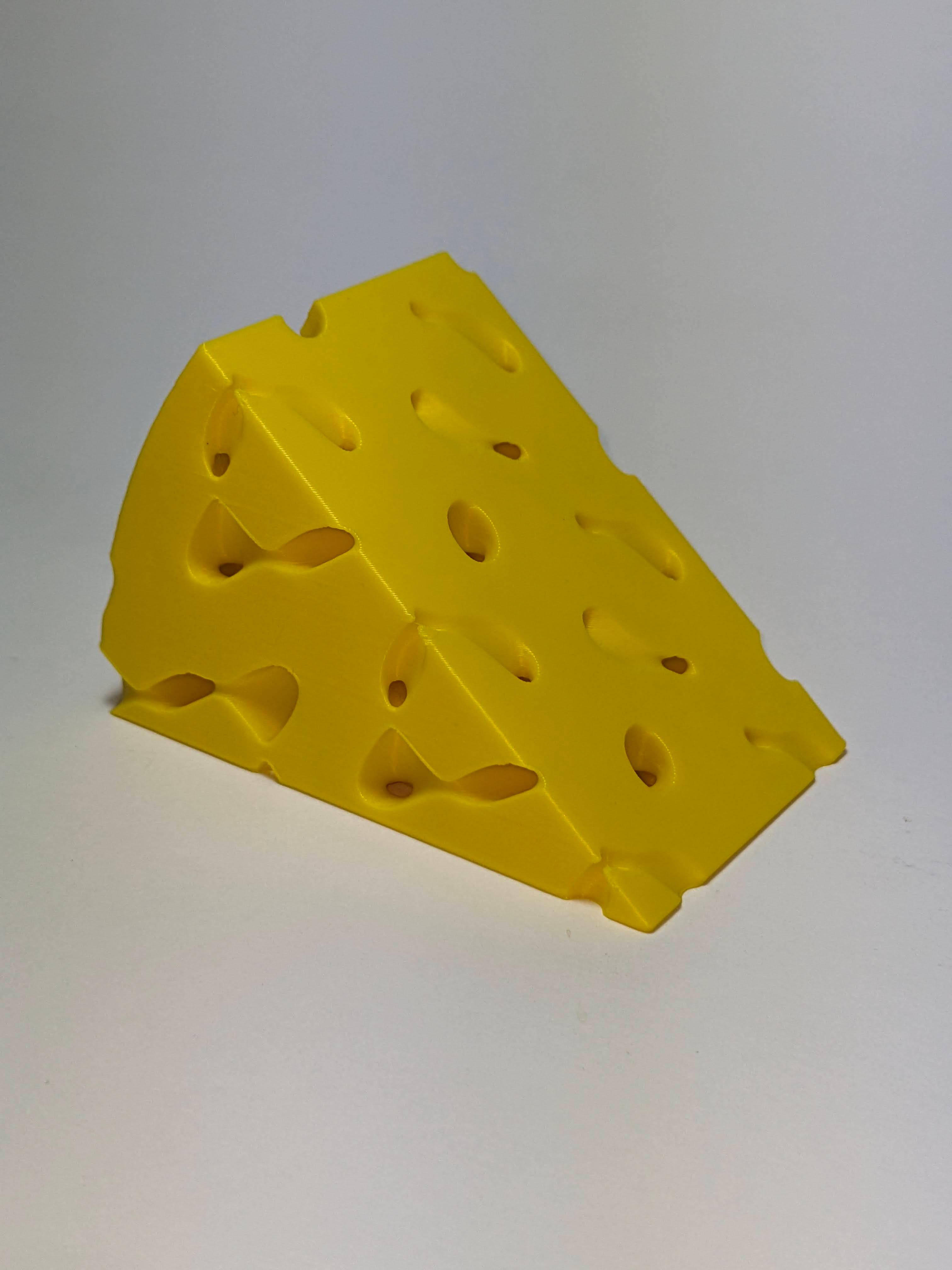 Holey Cheese 3d model