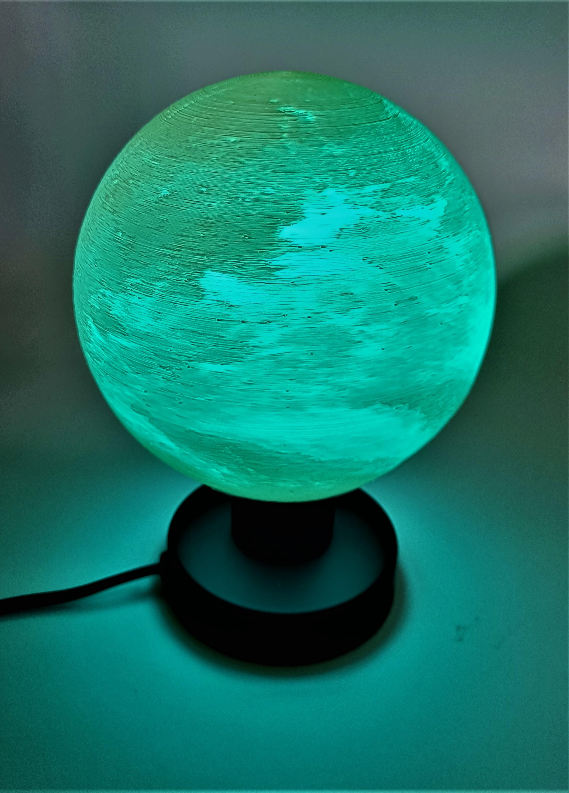 Space Nebular Desk Lamp 3d model