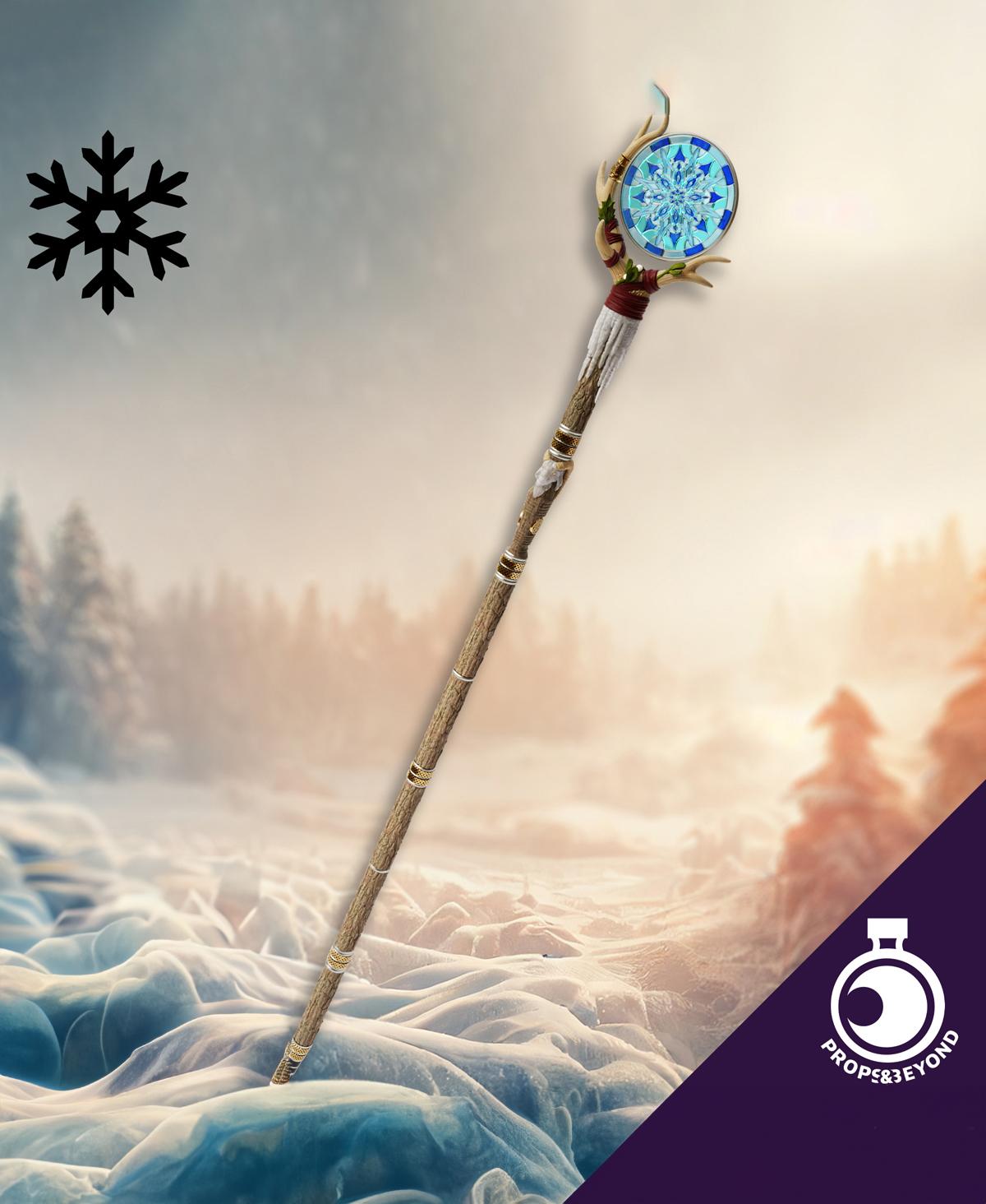 Staff of Frost - Full size staff 3d model