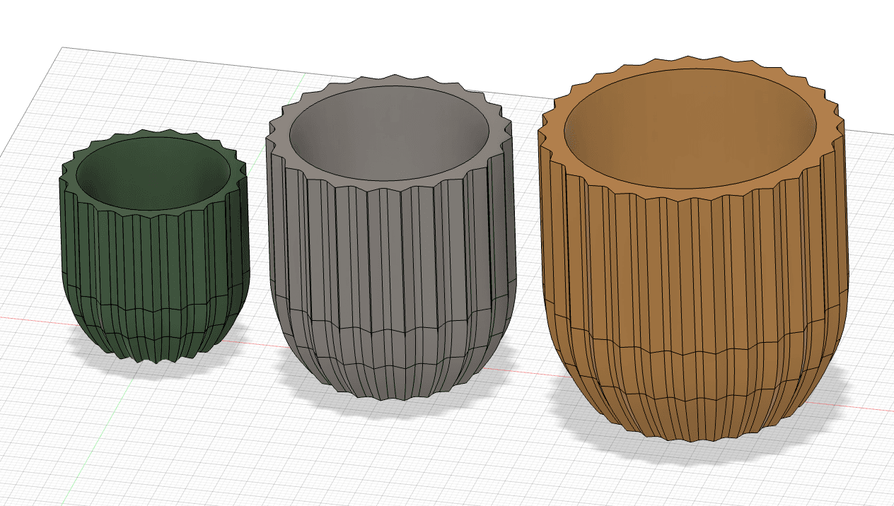 The "Verdant" Table Planter 3d model