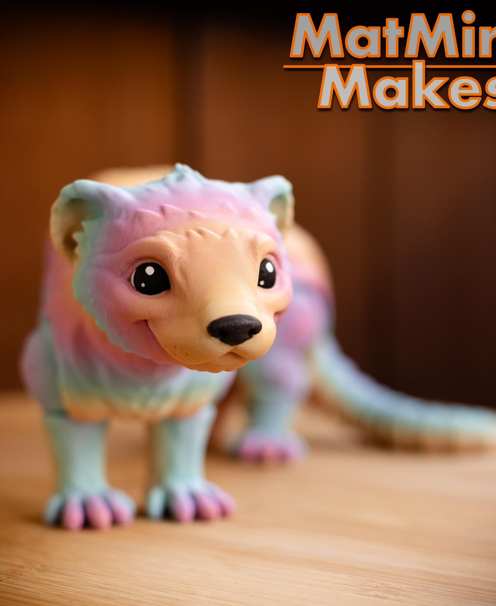 Ferret - Articulated Figure 3d model