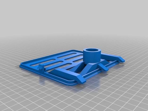 Flashforge Dreamer sidepanel filamentholder 3d model