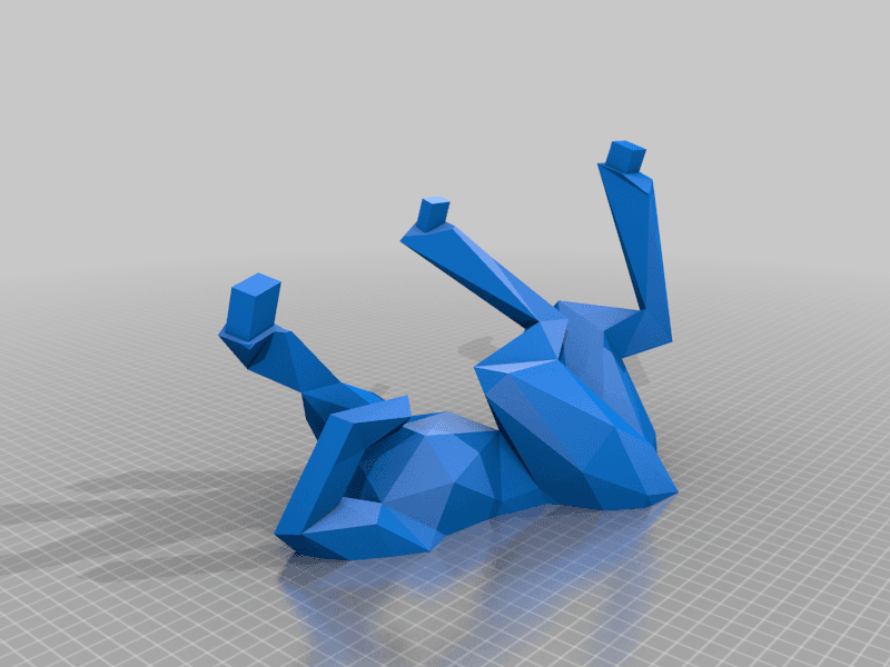 Red bull sculpture  3d model