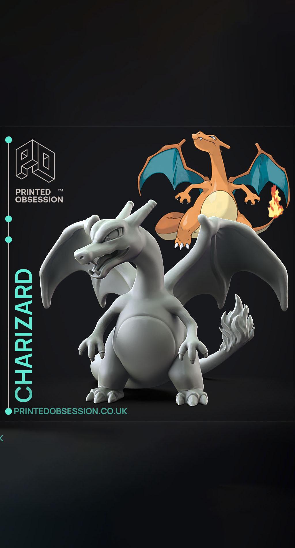 Charizard - Pokemon - Fan Art 3d model