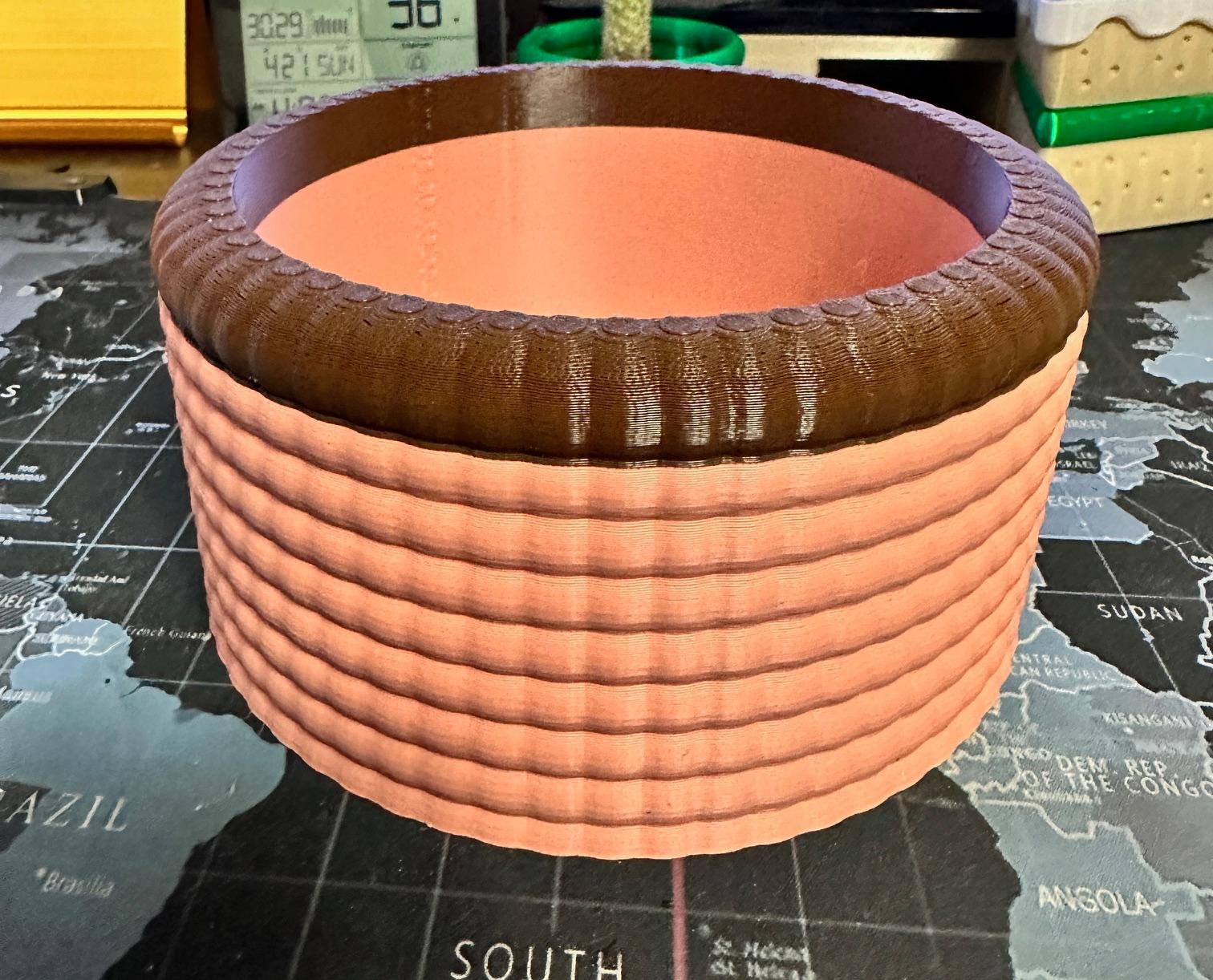 Large Terracotta Planter 180 x 180 x 91 3d model