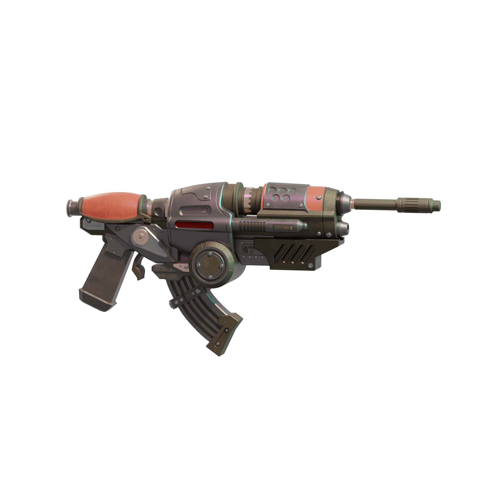 Hammer Burst Rifle Gears of War 3d model