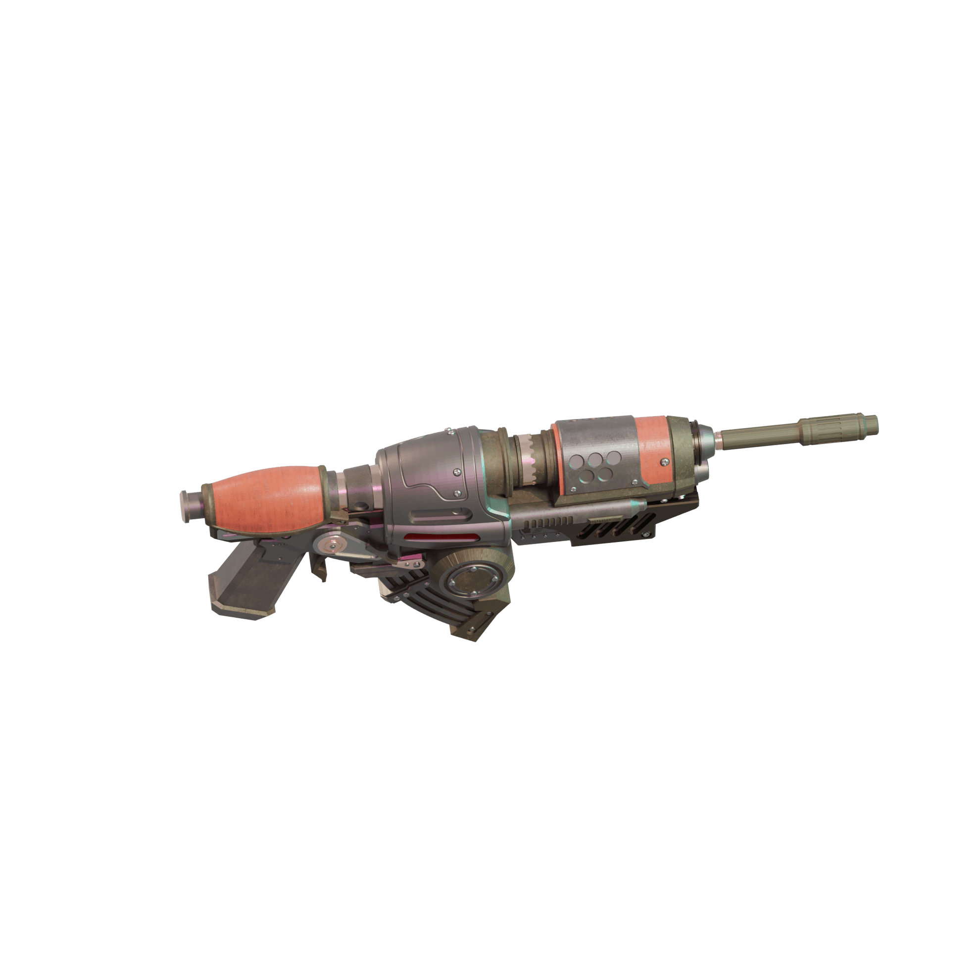 Hammer Burst Rifle Gears of War 3d model