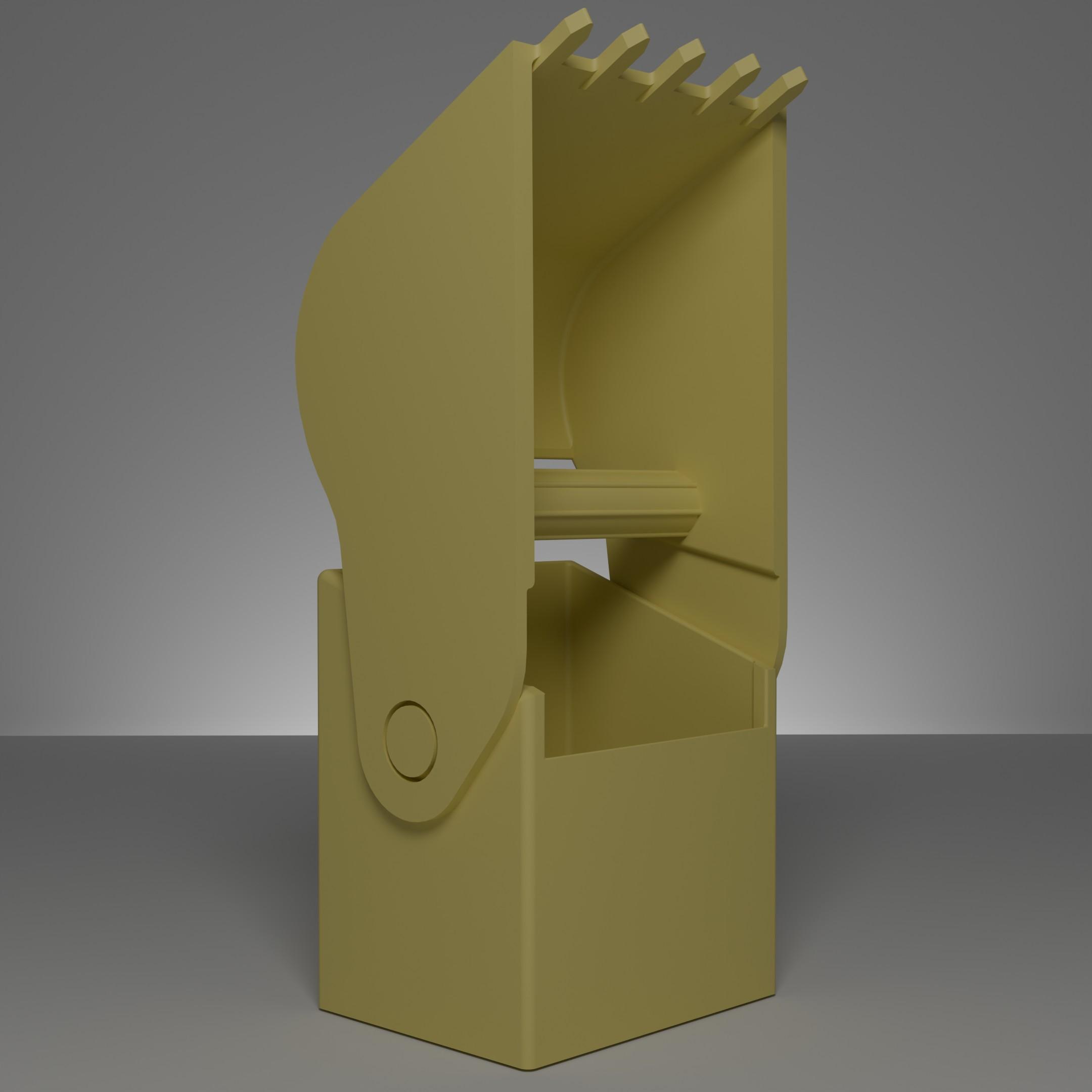 hand execabator 3d model