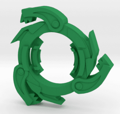 BEYBLADE GRAND CROW | COMPLETE | BAKUTEN SERIES 3d model