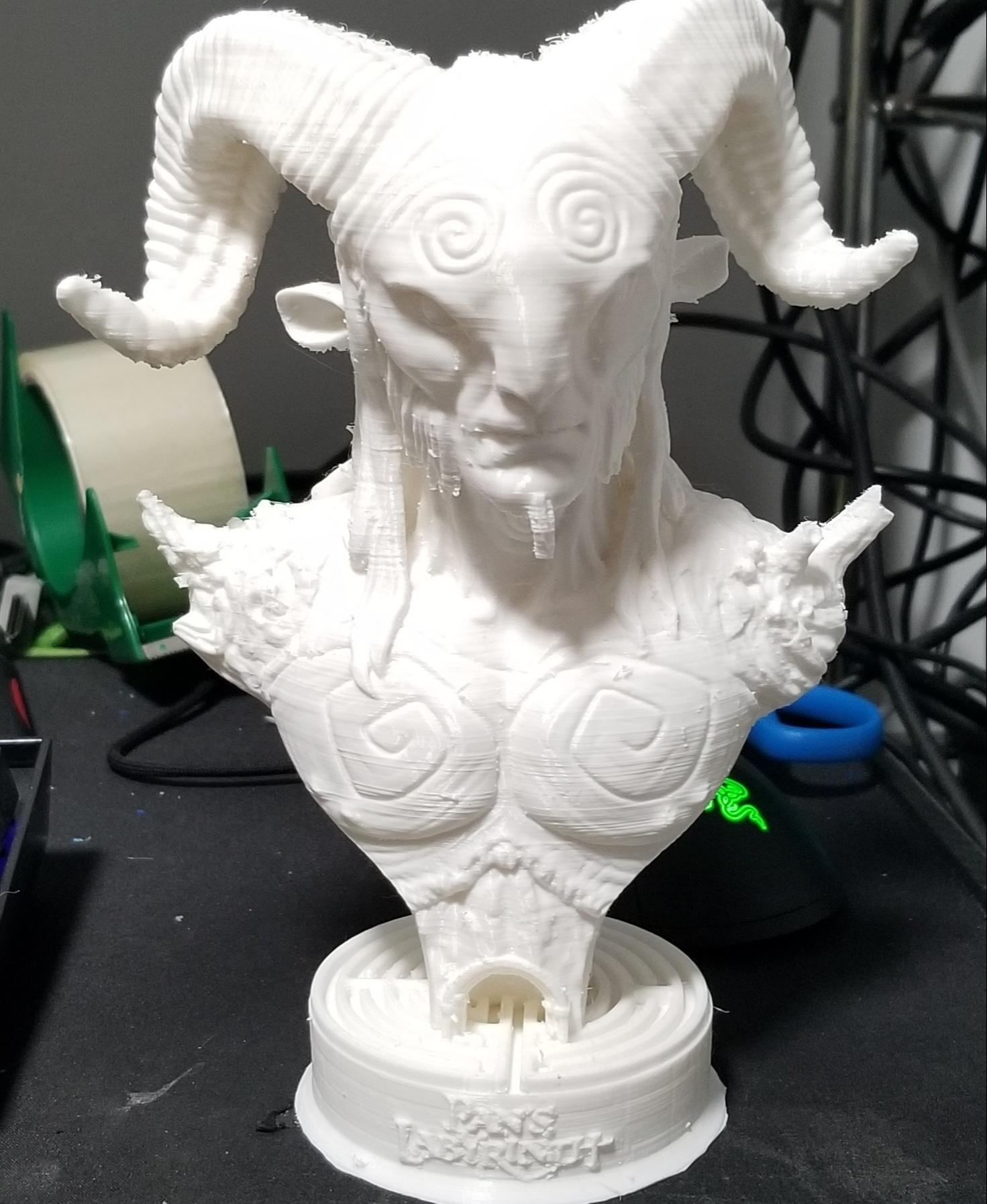 The Faun Bust - Pan's Labyrinth 3d model