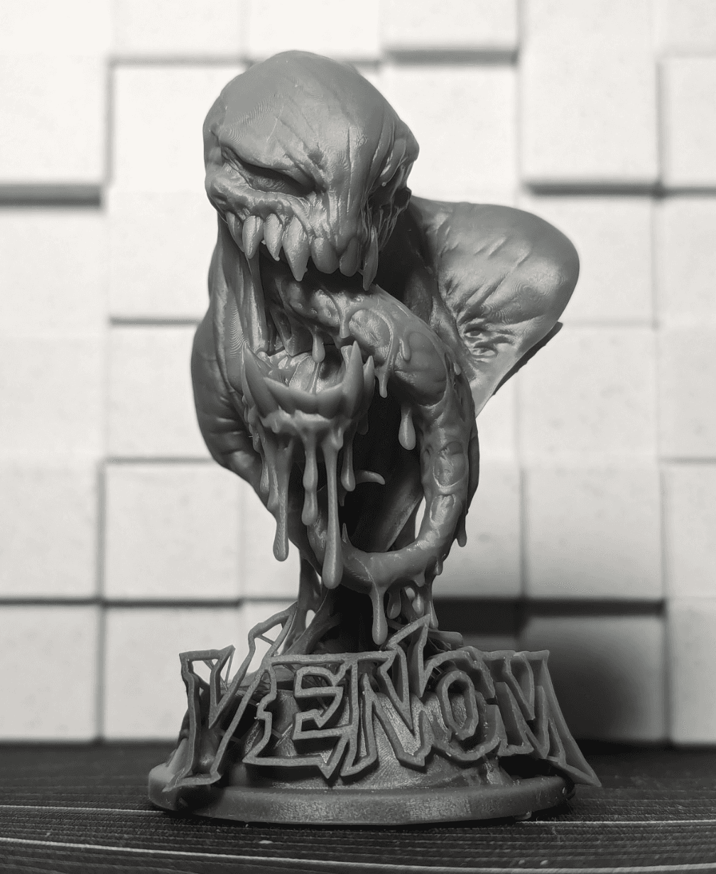 Venom Bust 3d model