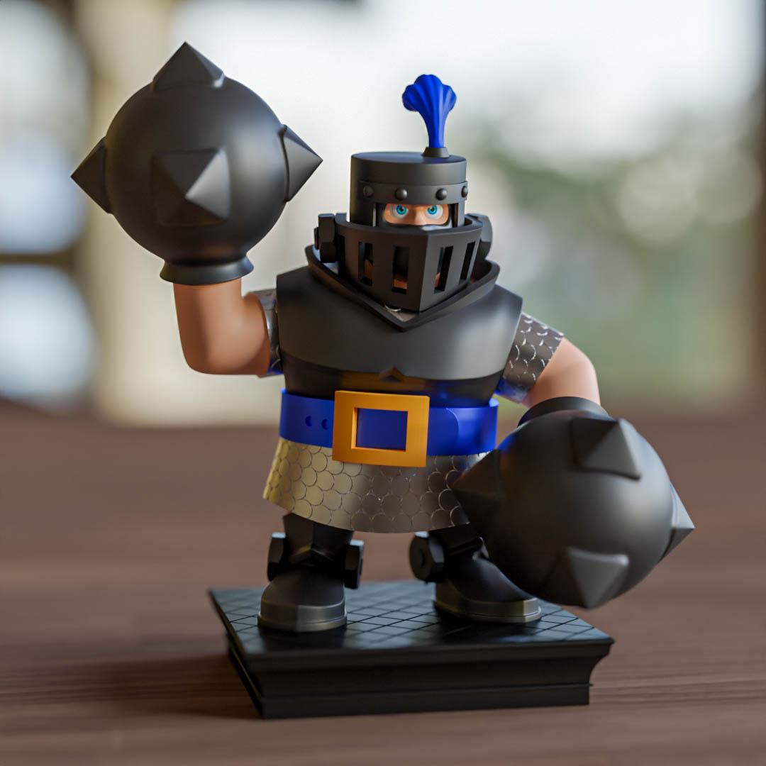 Mega Knight - Clash royale 3d model