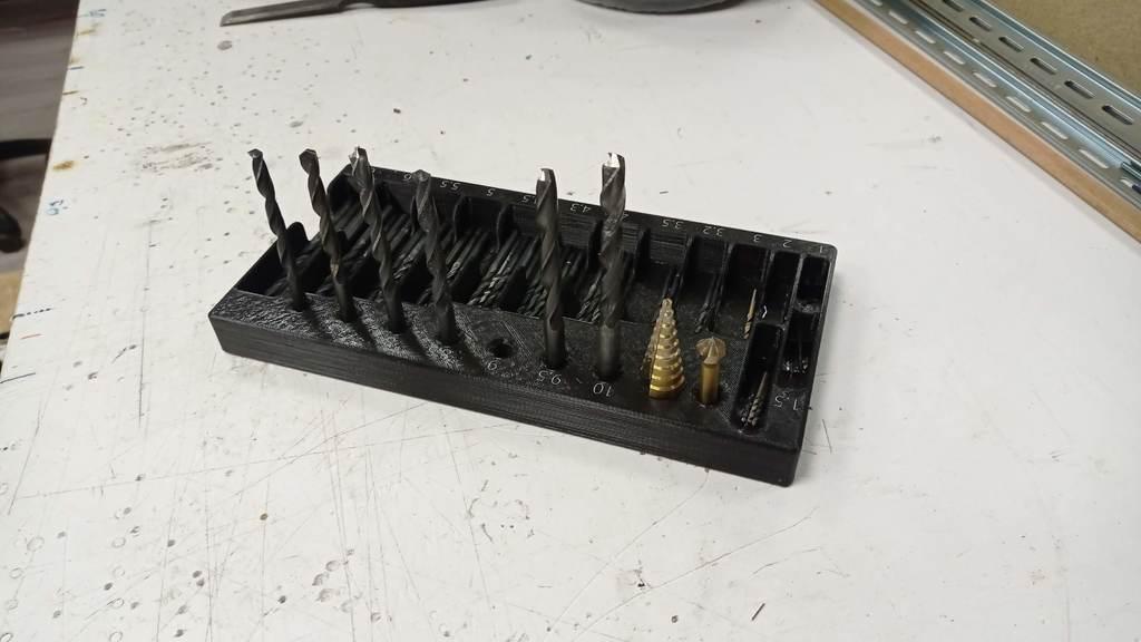 Drill Bit Organizer 3d model