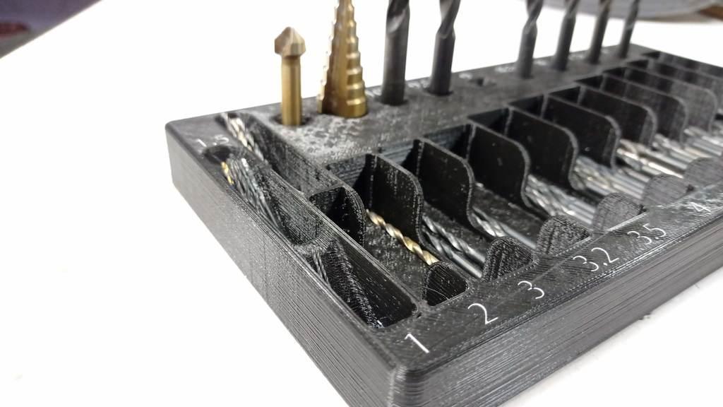 Drill Bit Organizer 3d model