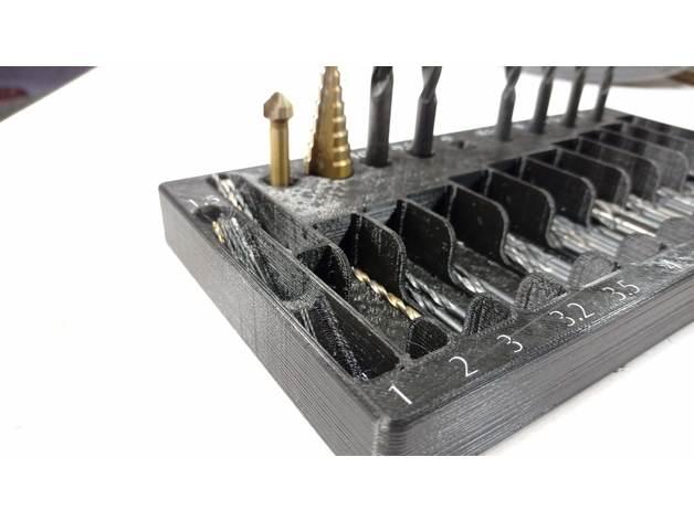 Drill Bit Organizer 3d model