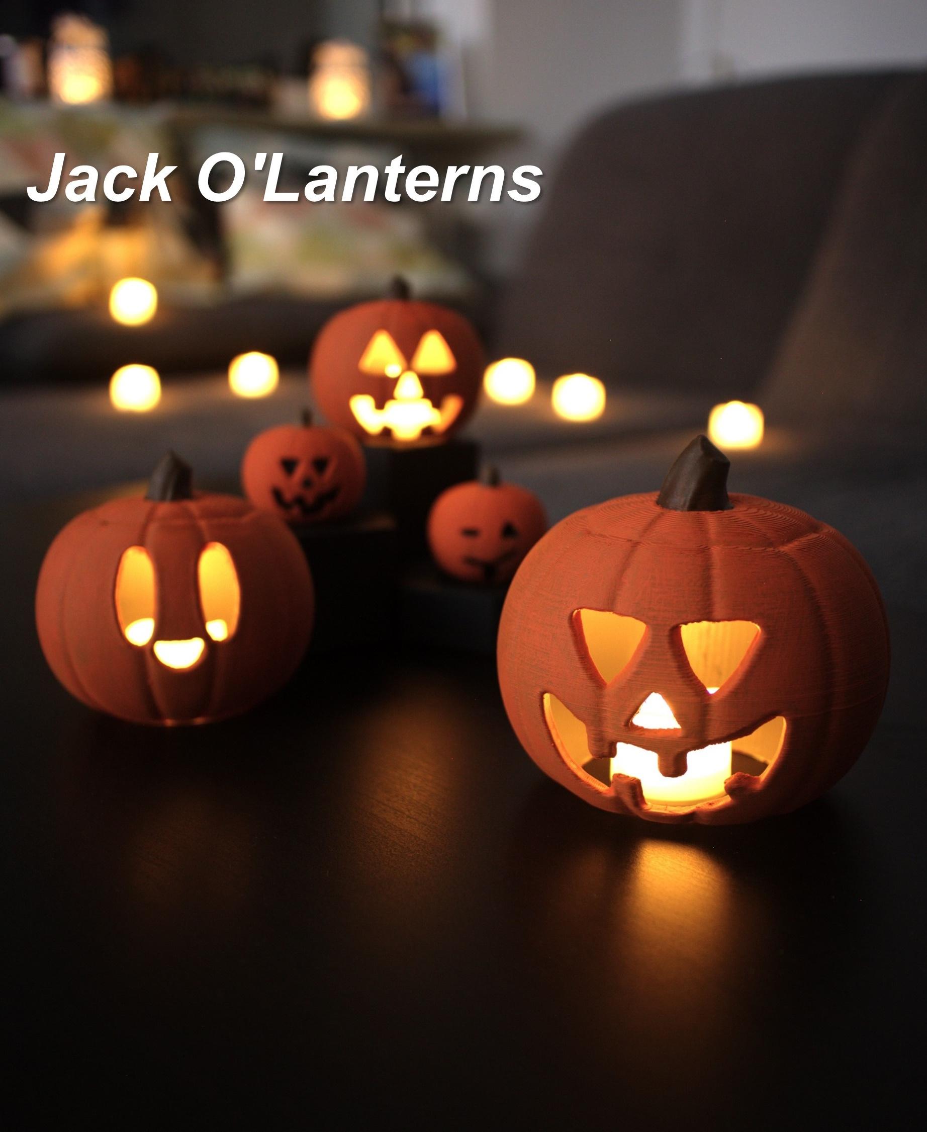 Jack O'Lanterns 3d model