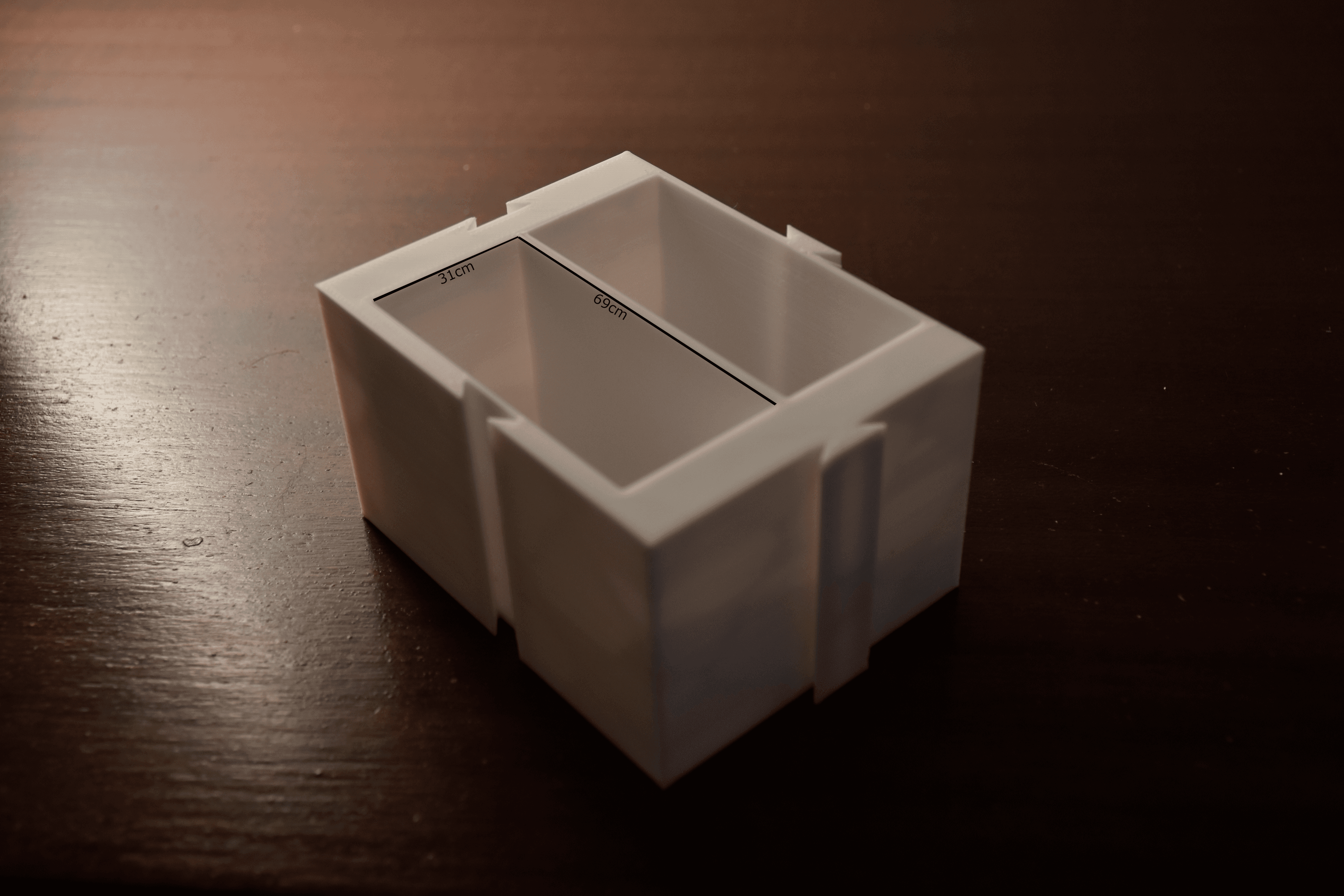 Modular Airsoft magazine organizer (for desk) 3d model