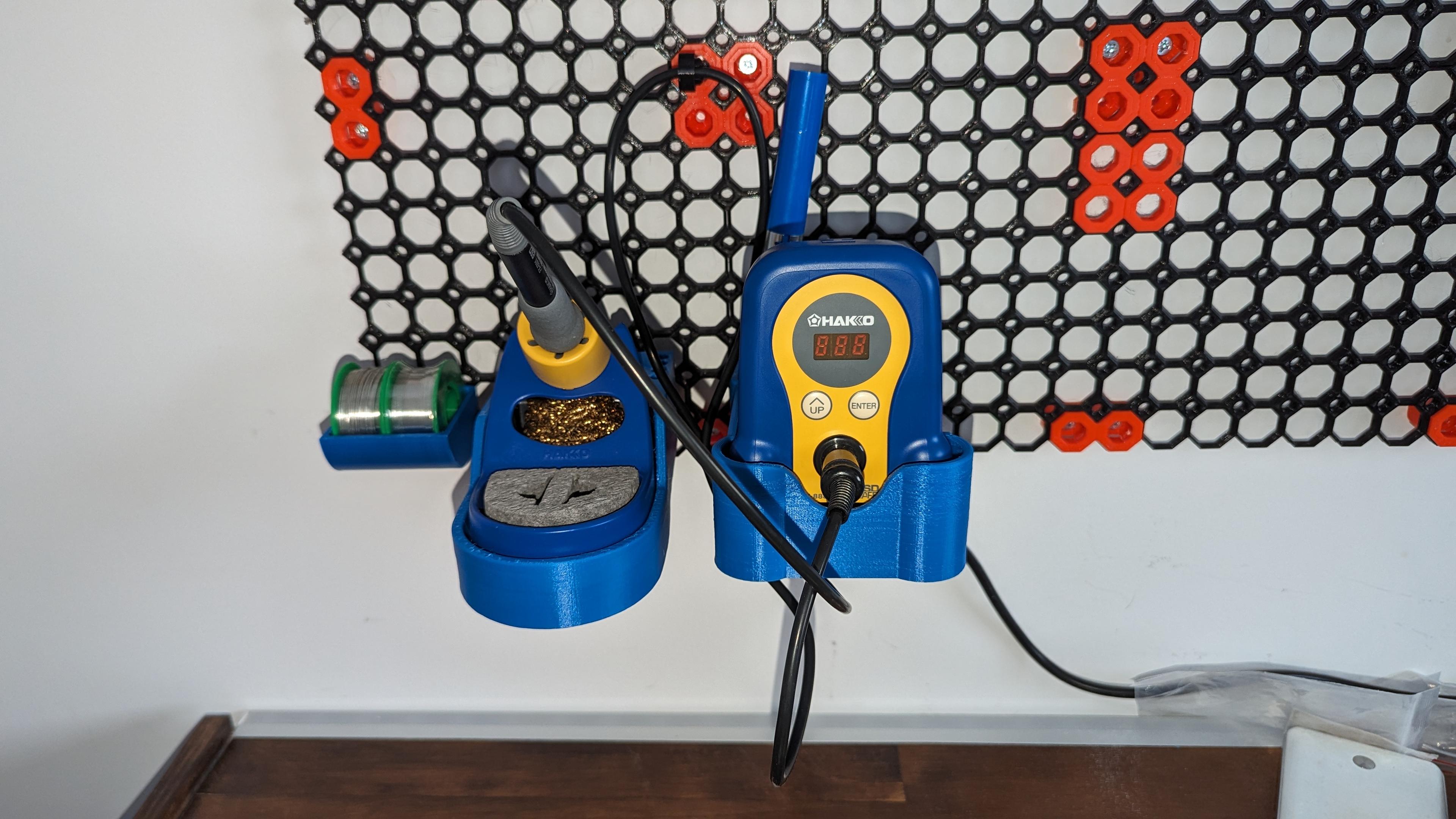 Hakko Soldering Station Holder for Multiboard 3d model