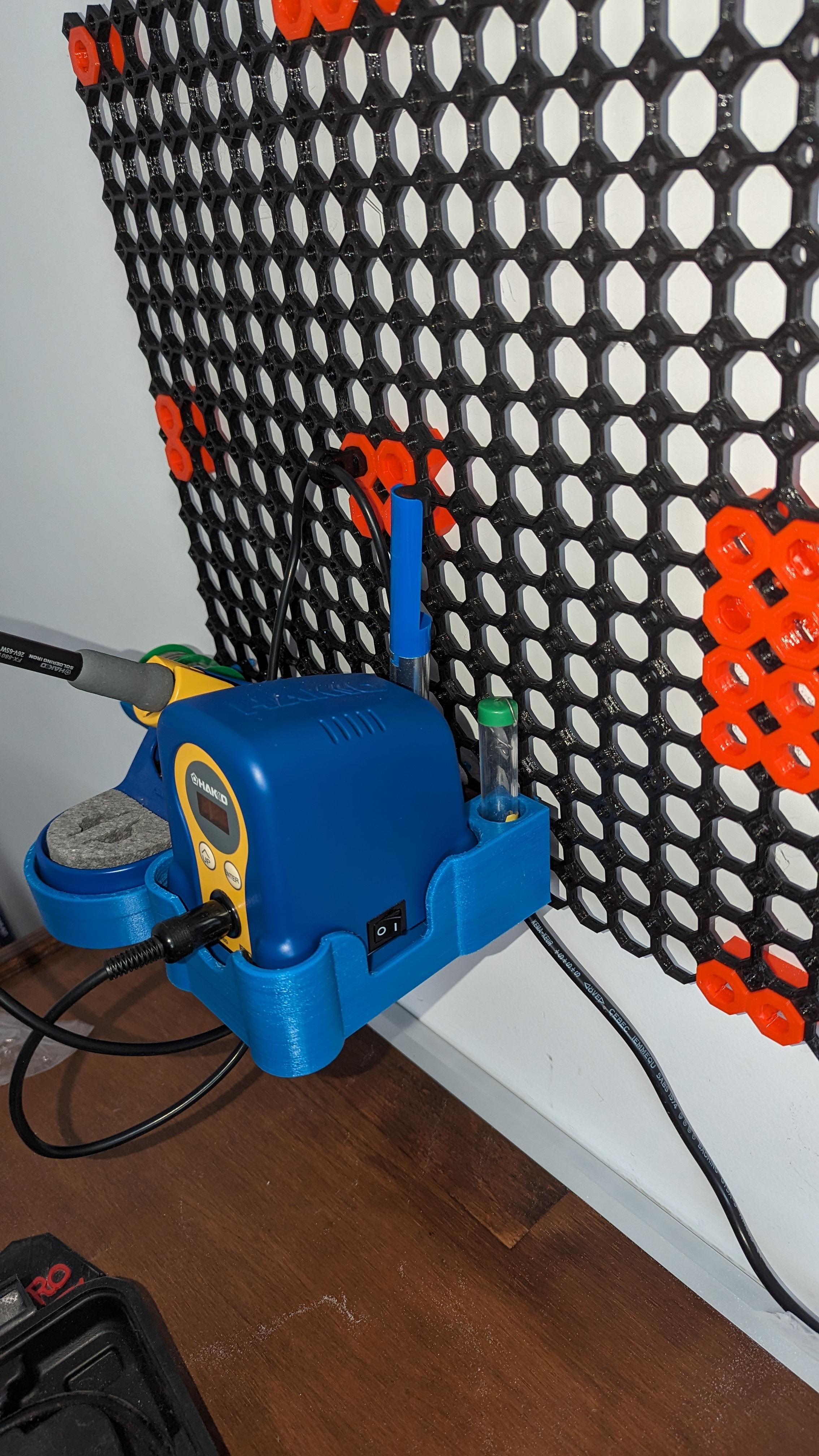 Hakko Soldering Station Holder for Multiboard 3d model