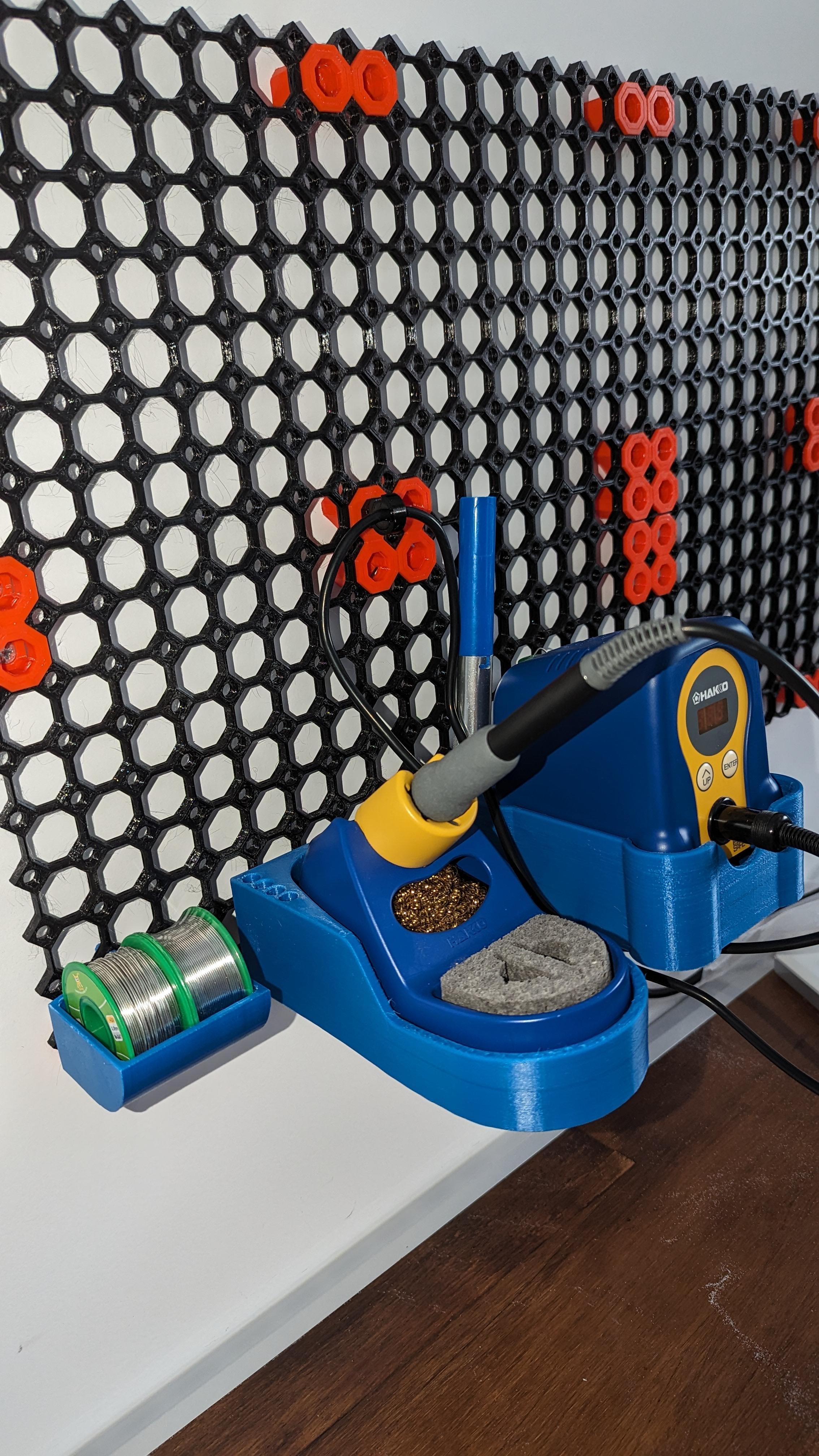 Hakko Soldering Station Holder for Multiboard 3d model