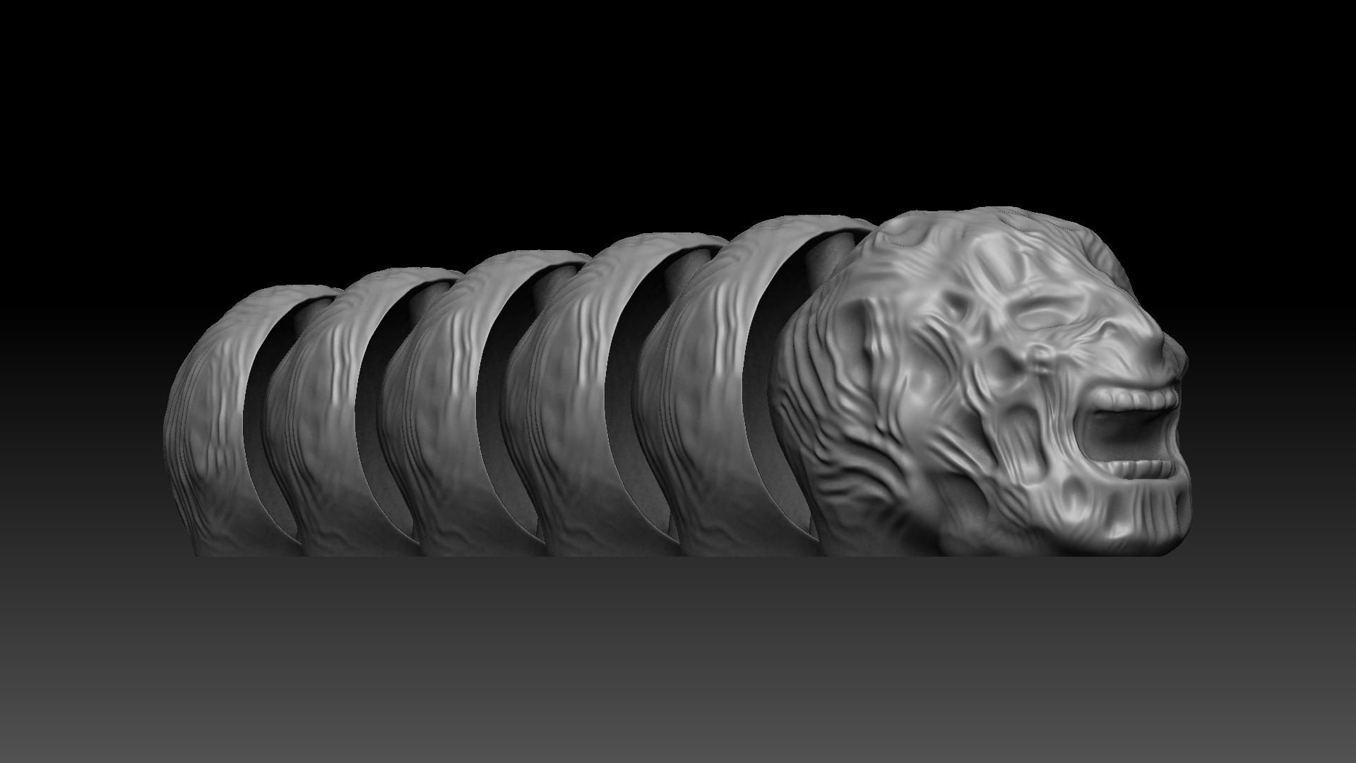 Nightmare Worm 3d model