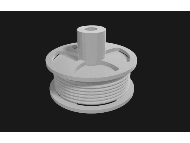 Filament Roll Extruder Knob - Ender 3 3d model