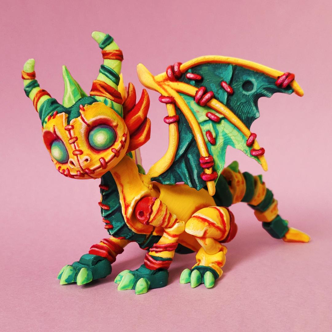 Stuffed Dragon, January 2024 Exclusive 3d model