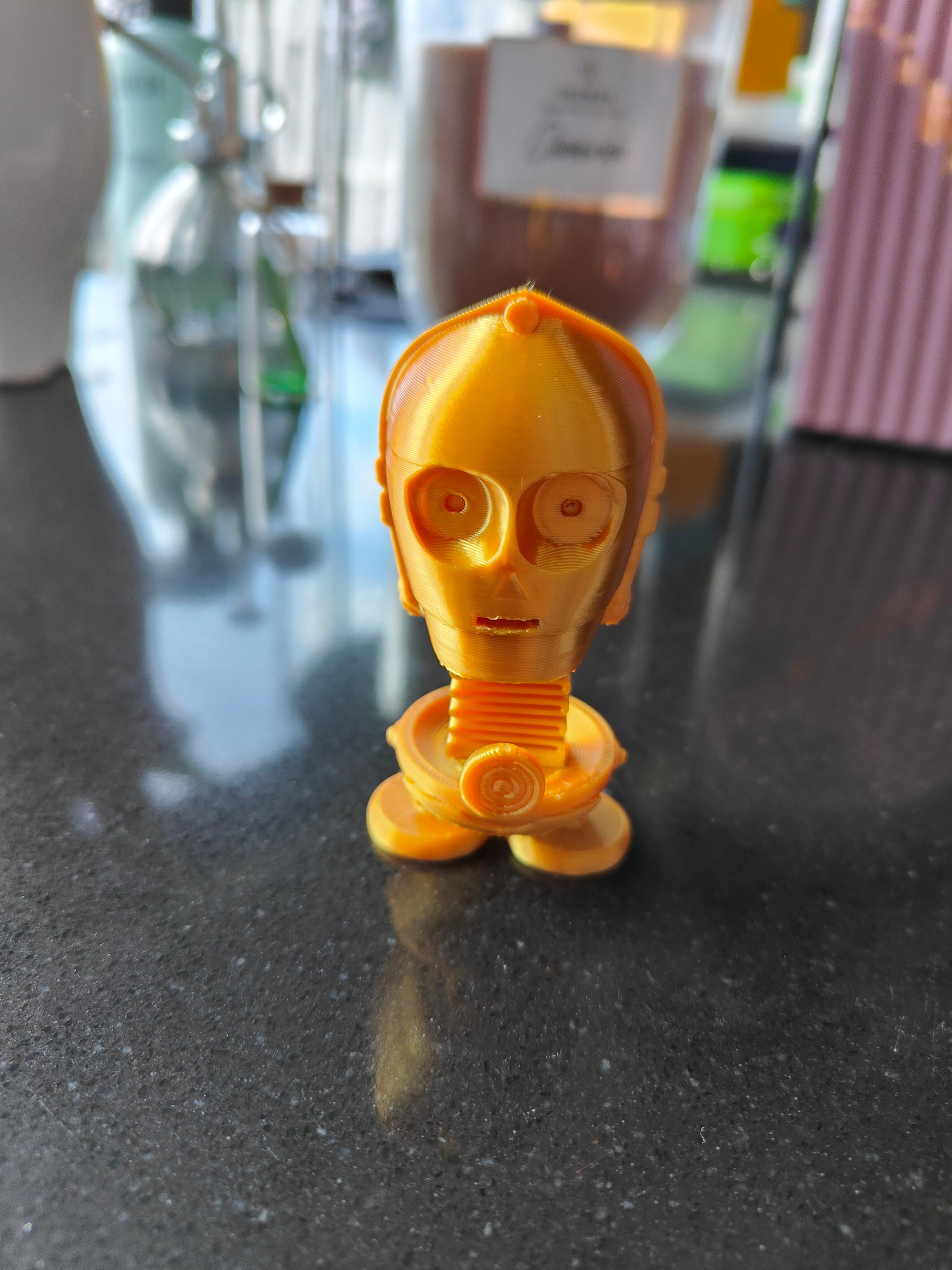 Star Wars C3PO Springie 3d model